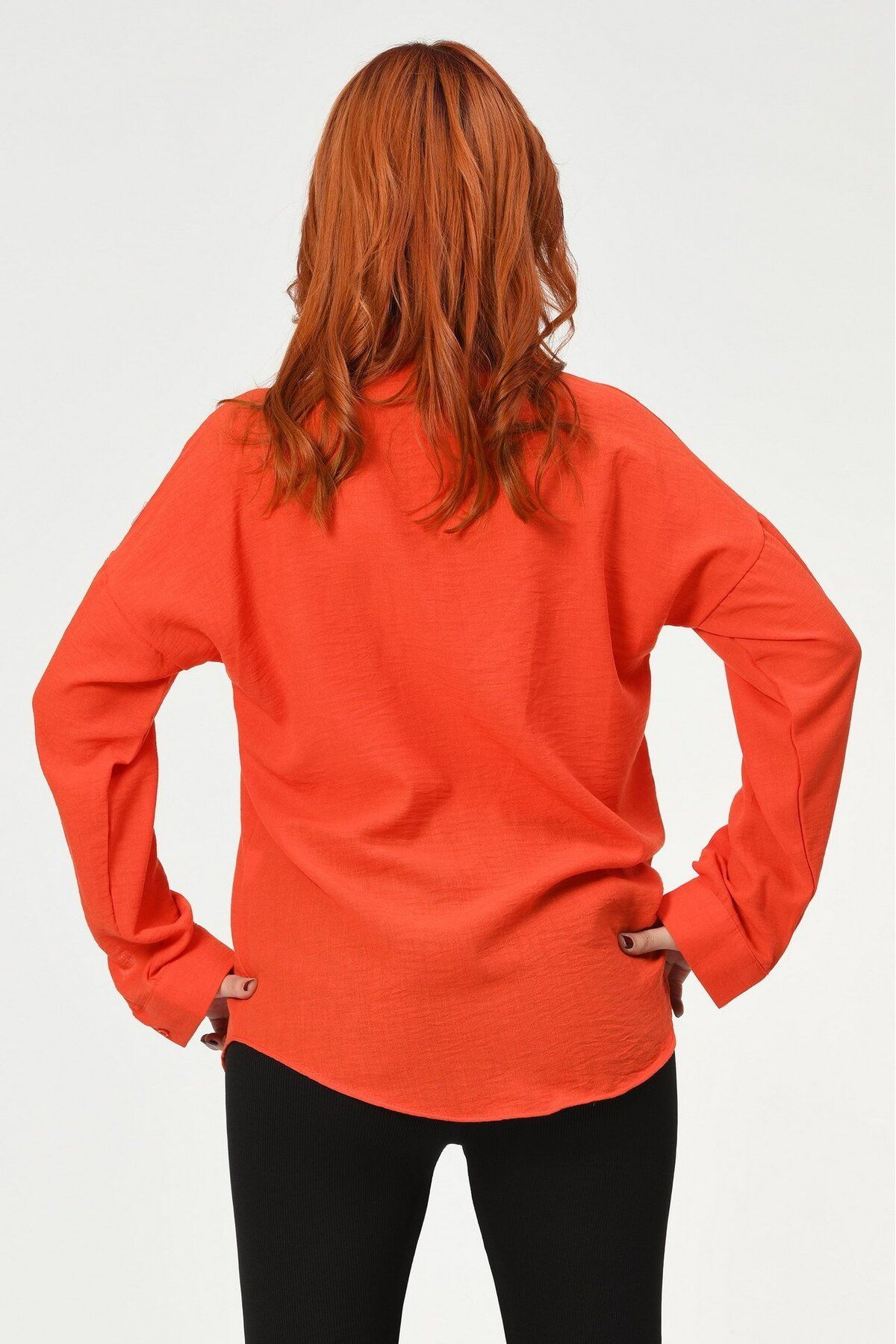 Bigdart-Λινό πουκάμισο Big Dart Oversize 6