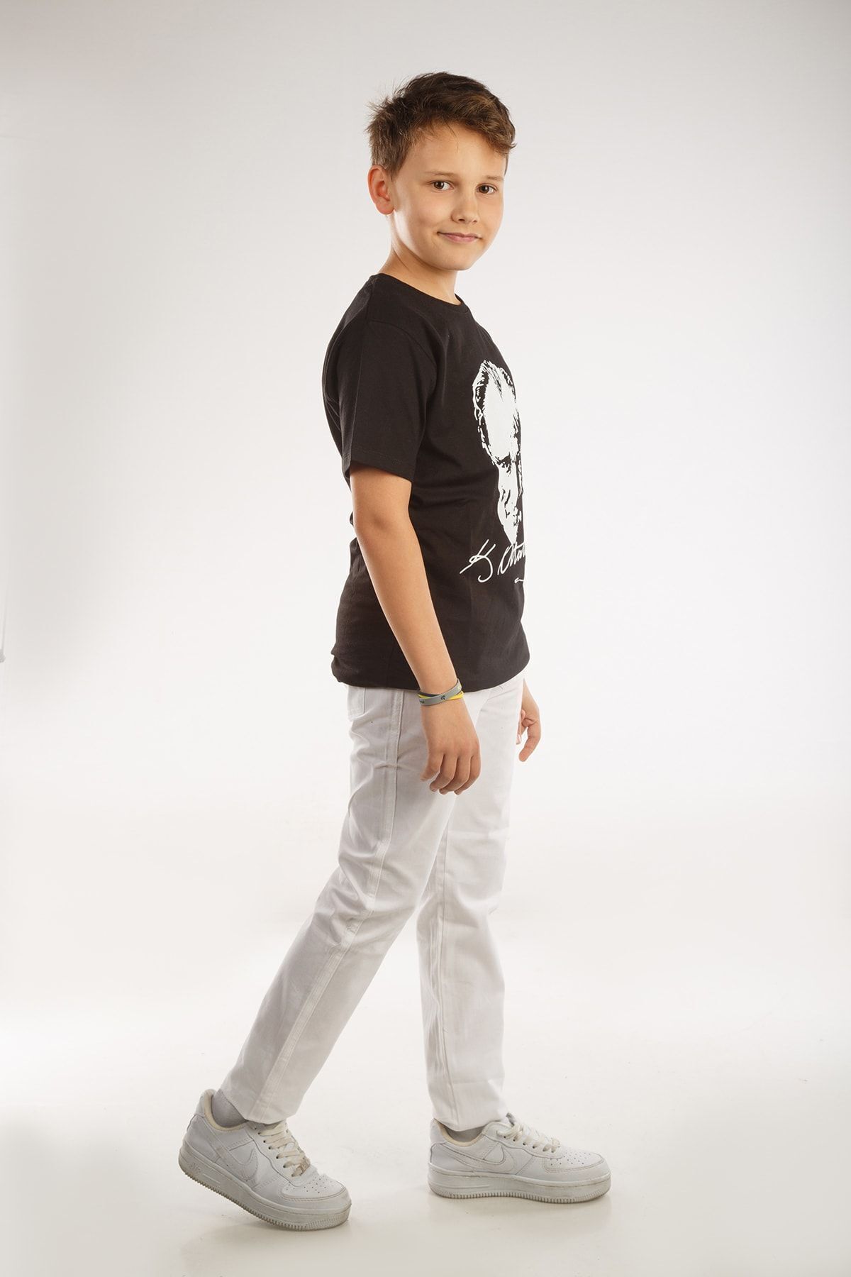 AJN 23 Nisan 19 Mayıs Kız Erkek Unisex Uygundur Beyaz Pantolon Ürünler Kilo 39) (boy 1.45cm) (12 Yaş fotoğrafı 6 (önizleme)