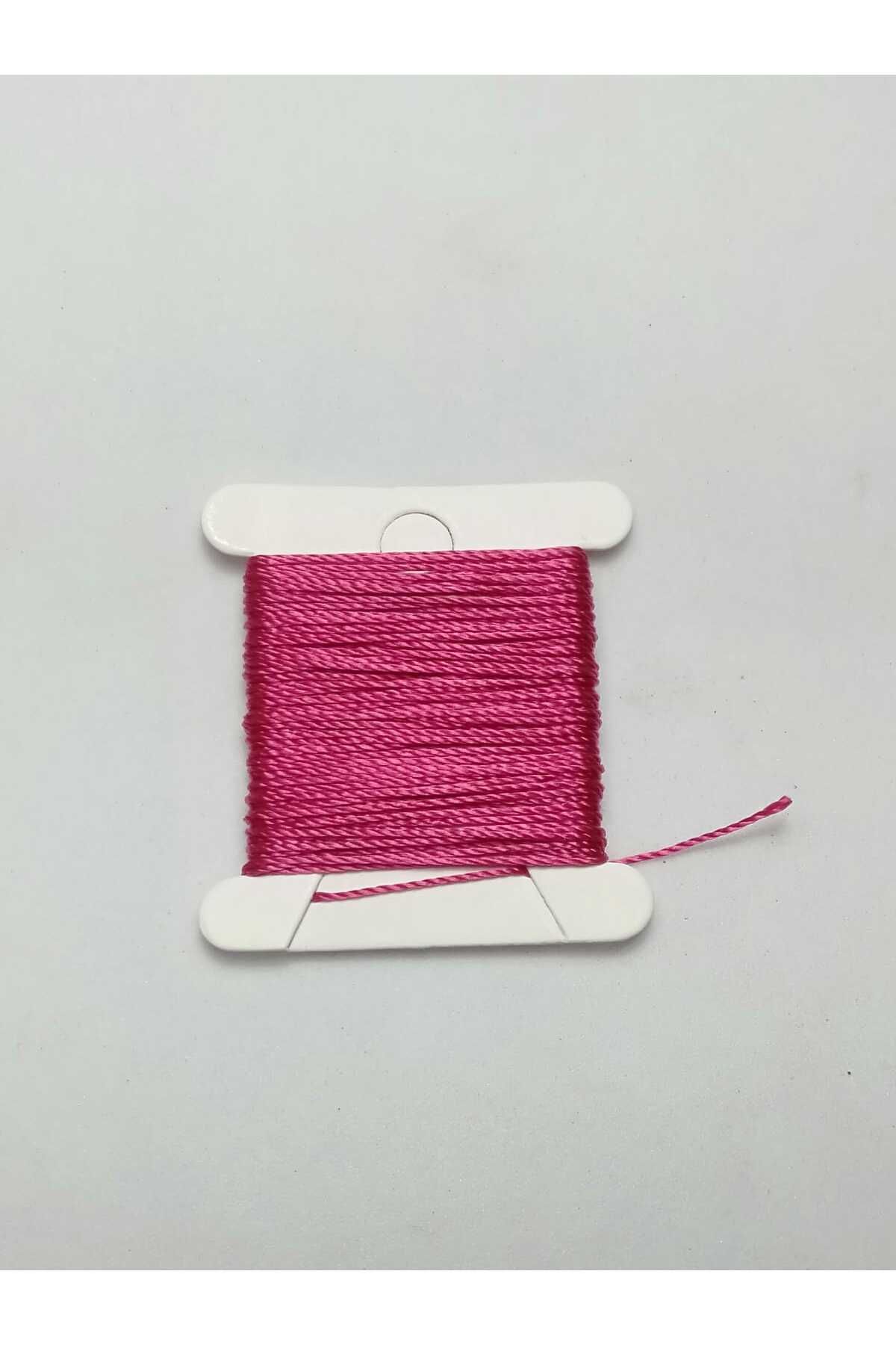 0.5 Mm 5 Metre Tesbih İpi Pembe Renk