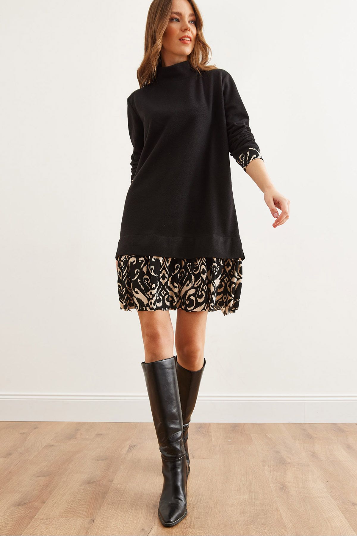 robe thessaloniki black shawl garnished des femmes elb 19000965