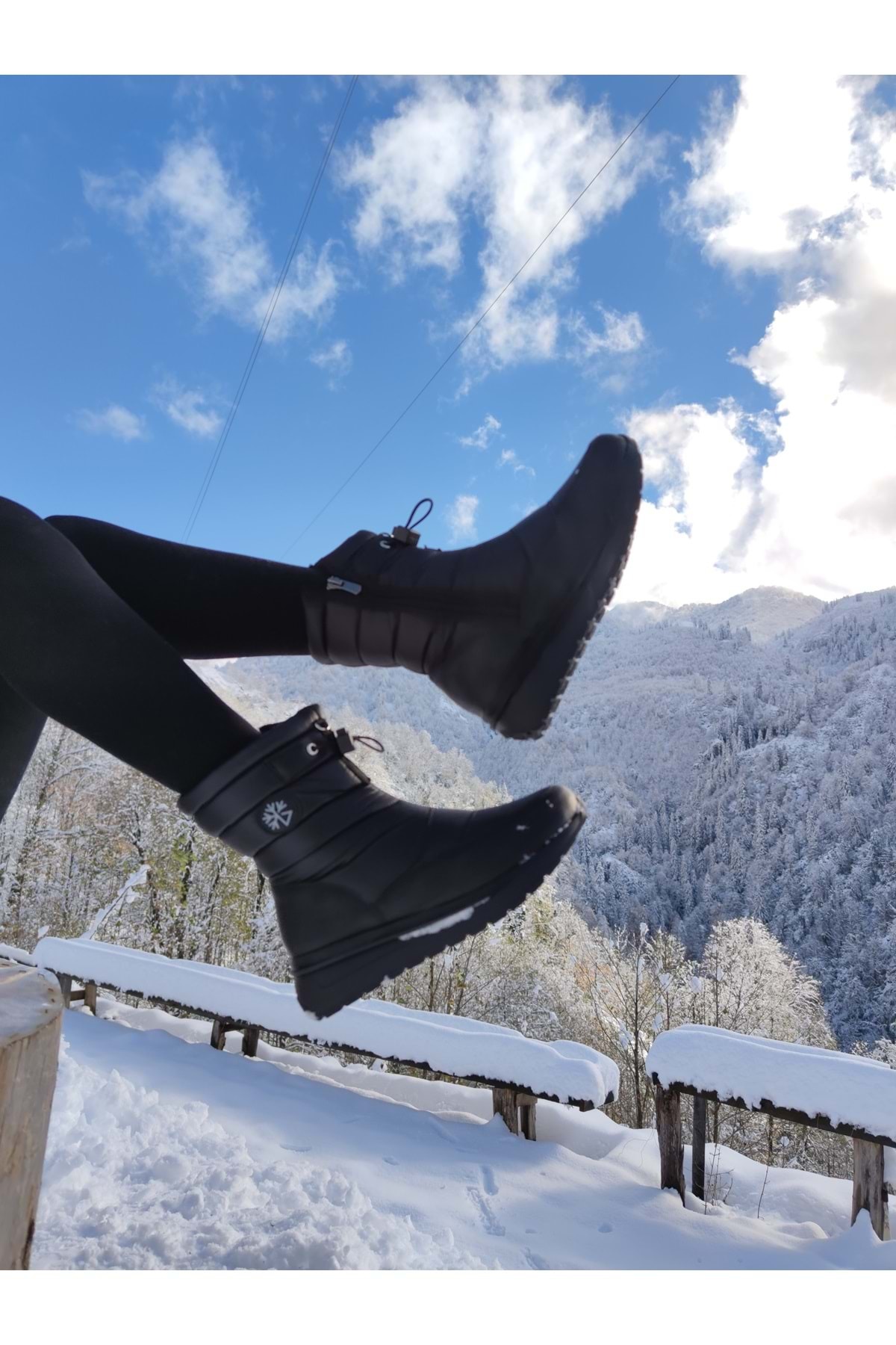 ÇİĞDEM KUNDURA Çiğdem Kar Botu Unisex görsel 3