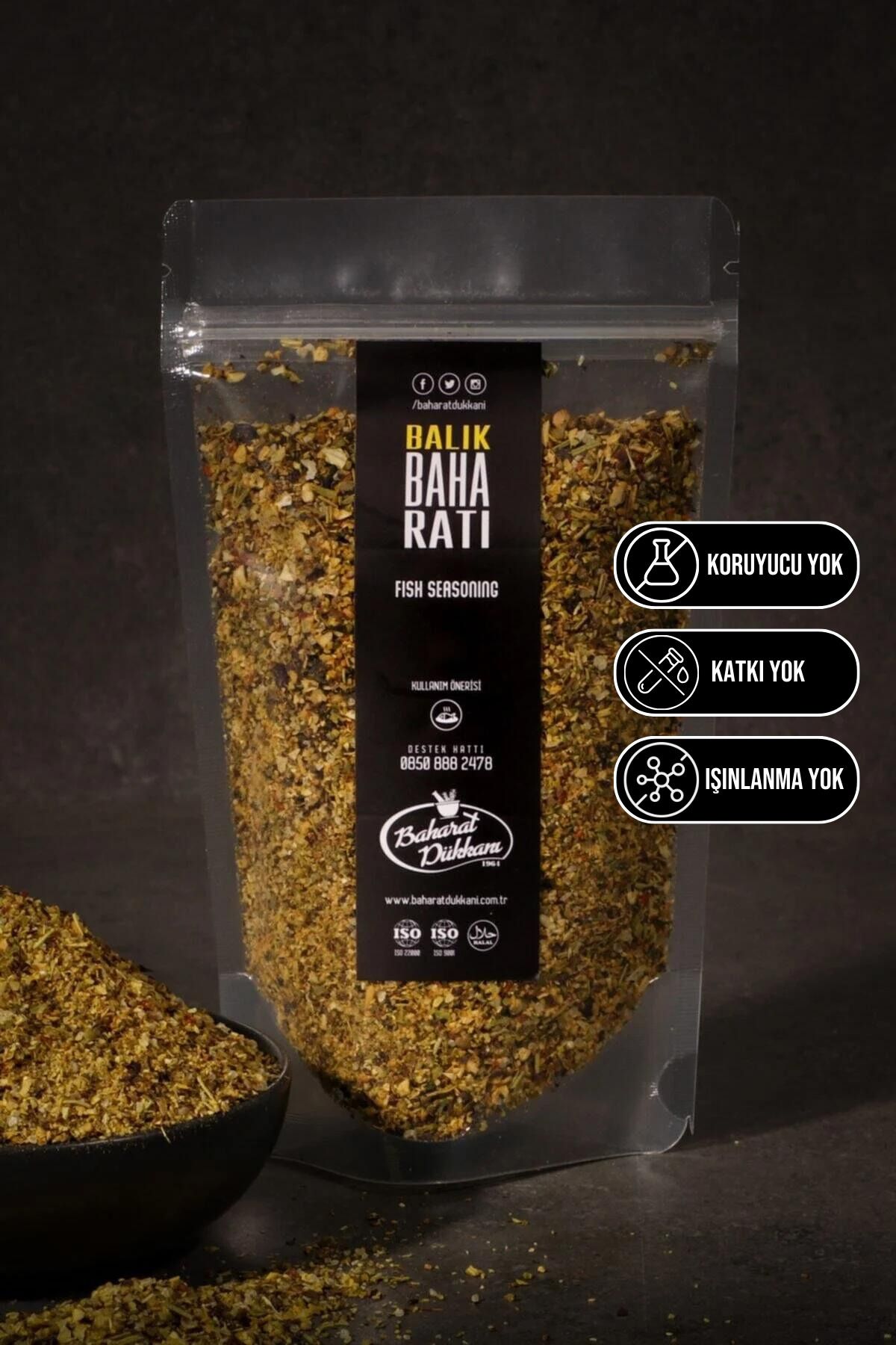 Baharat Dükkanı Balık Baharatı 70gr