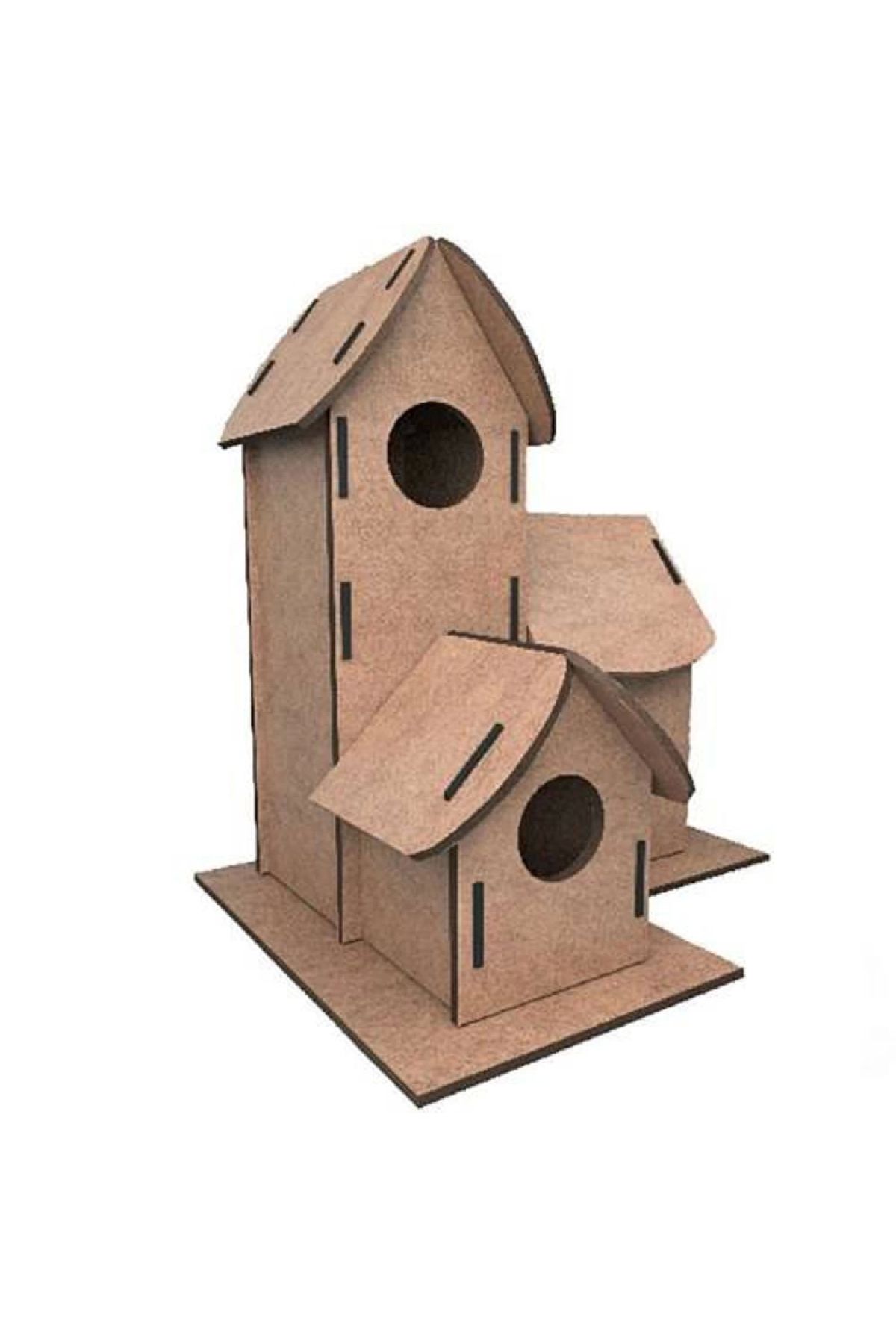 Bubu-Ac0006 Model Paintable Bird House 2