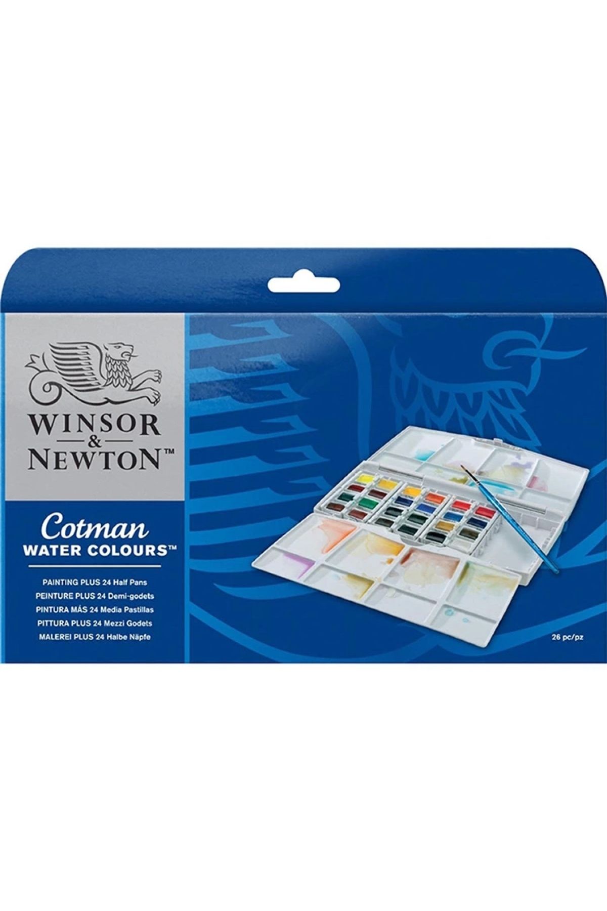 Winsor Newton Wınsor & Newton Cotman Sulu Boya Seti Paıntıng Plus 24'lü (24XYARIM TABLET) - 0390376