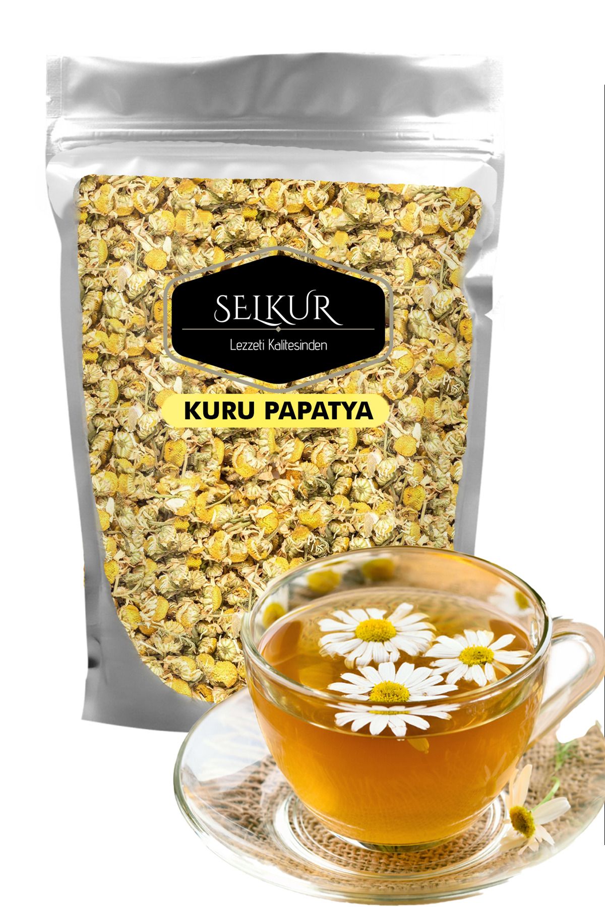 SELKUR Papatya Çayı 100gr, Daisy, Matricaria Recutita