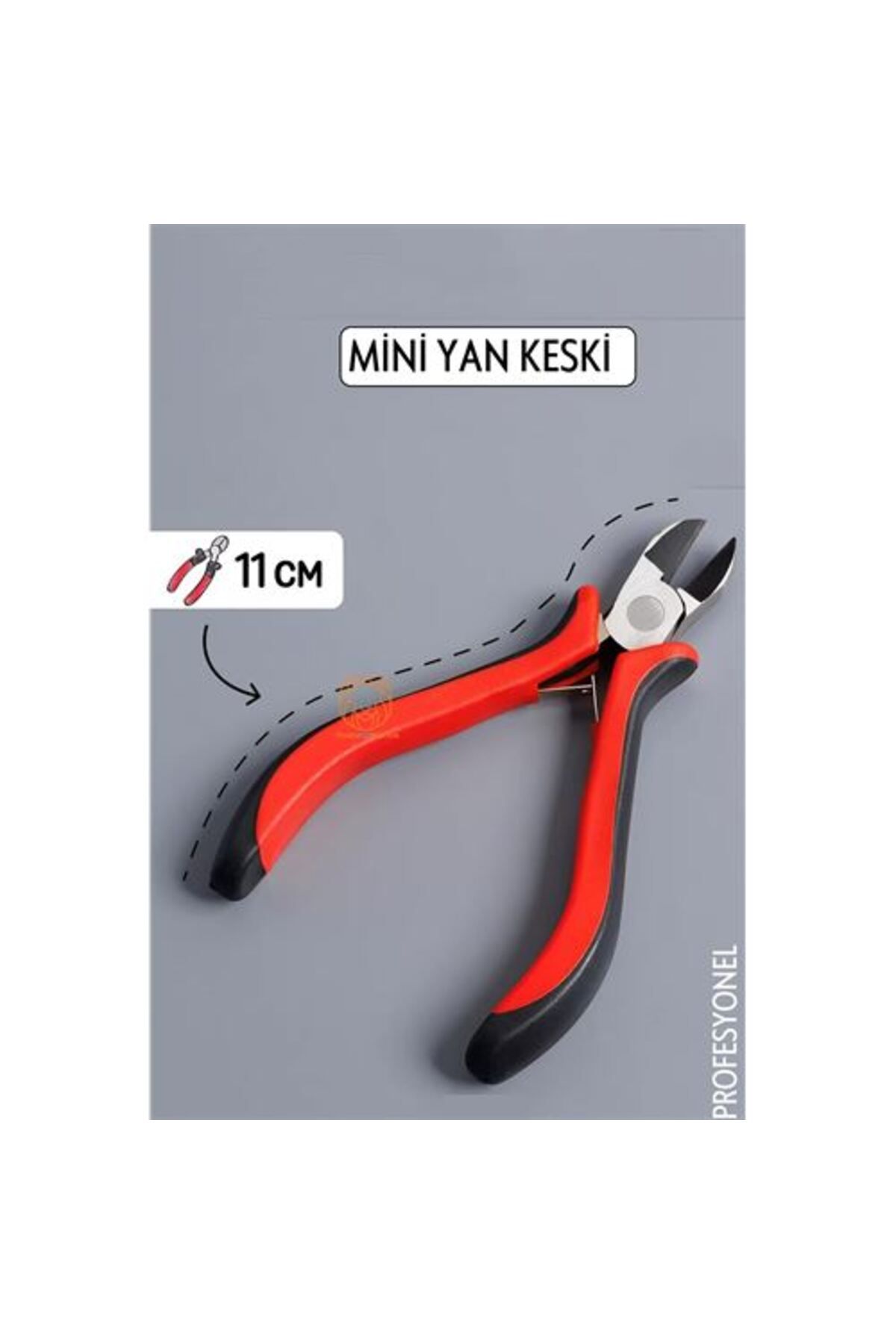 ZehraTech 4 ADET Profesyonel Mini Yan Keski 11 Cm 426977 Toptan Paket - ZHT5309-1494