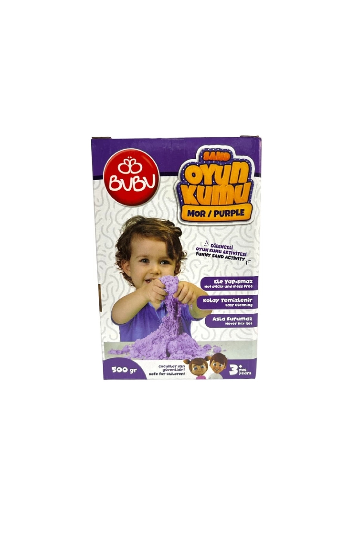 Bu-this Play Sand 500 Gr.mor-Ku0004
