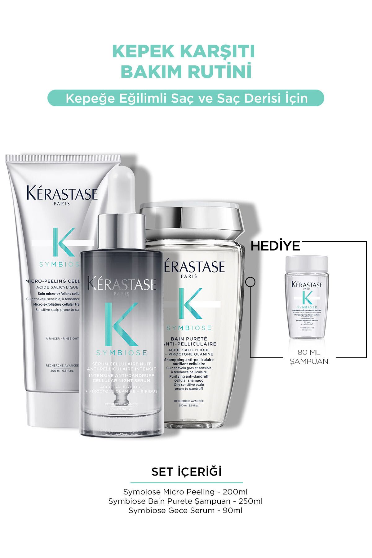 کیت تقویت کننده مراقبت از مو که عیوب مو را از بین می برد Demb.913 Kerastase