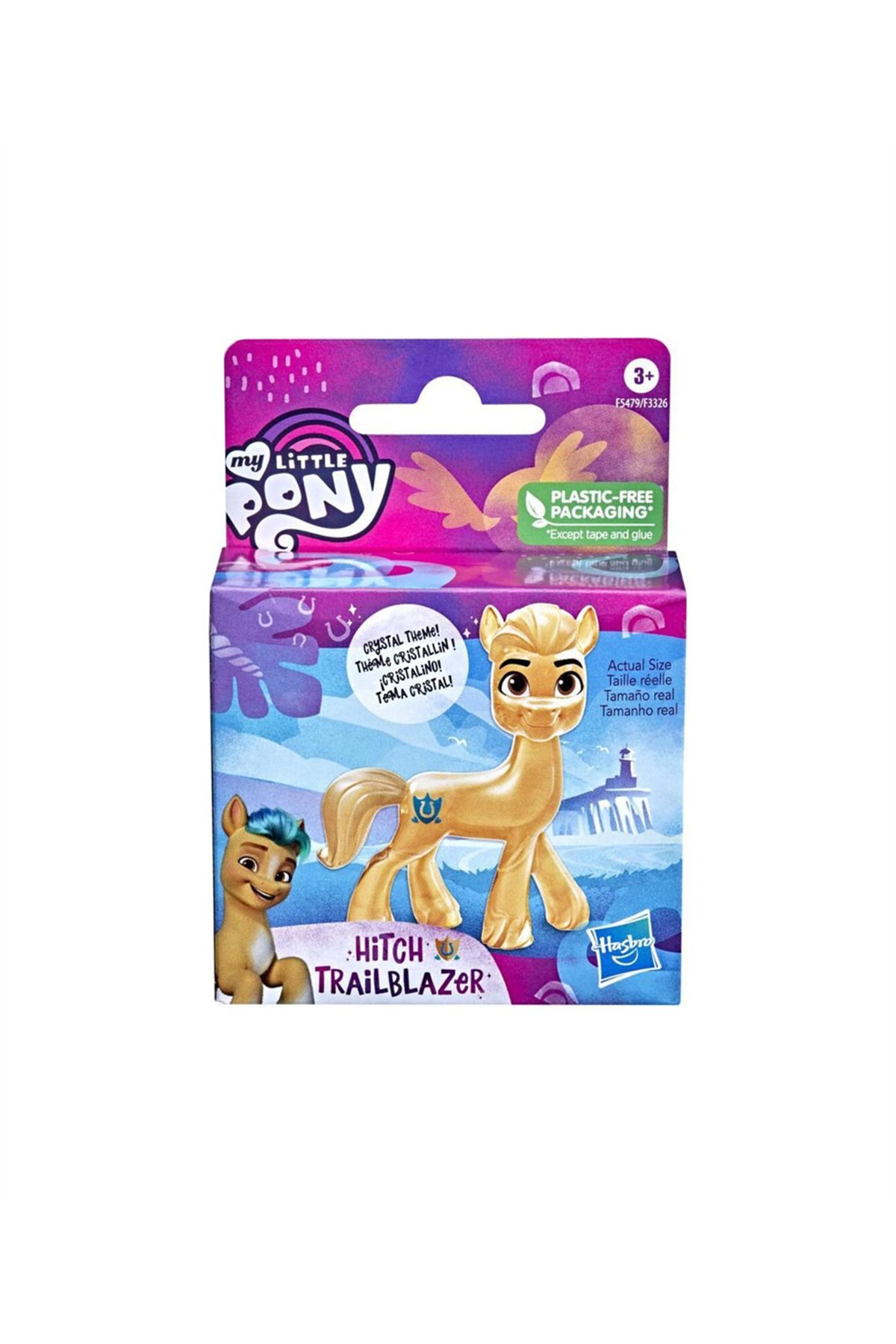 Little Pony My Little Pony Movie Mainan Pony F3326 F5479 Hitch Trailblazer