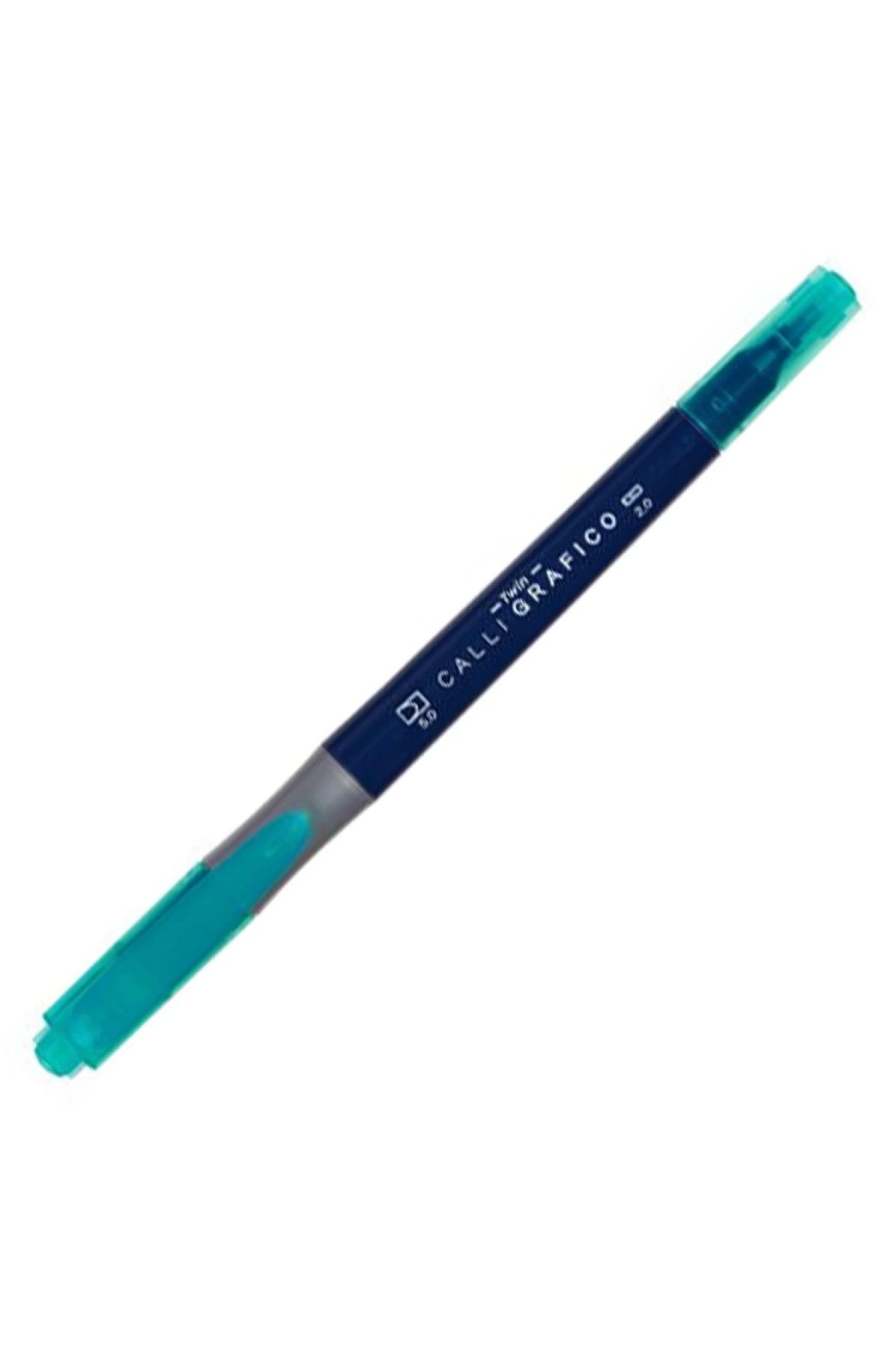 Dong-A-Cut Nib Double Sided Calligraphy Pen Emerald Green No:55 1