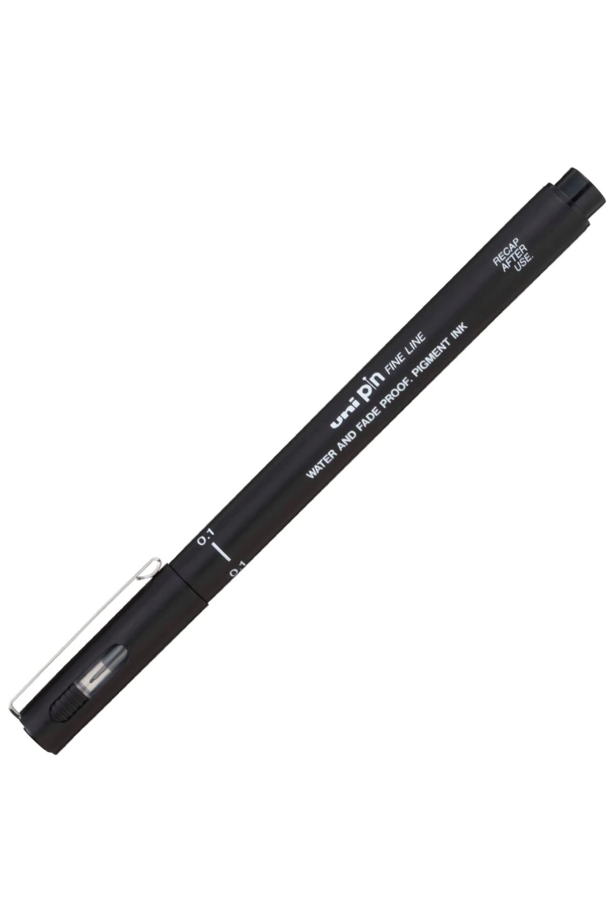 UNİ-BALL-Uni Pin CS1-200 Chısel 1.0 Fıne Line Cut Point Drawing Pen Black 1