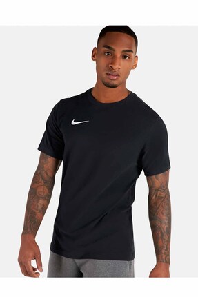 Nike M Nk Df Park20 Penye Kumaş Erkek Tişört CW6952-010-SIYAH