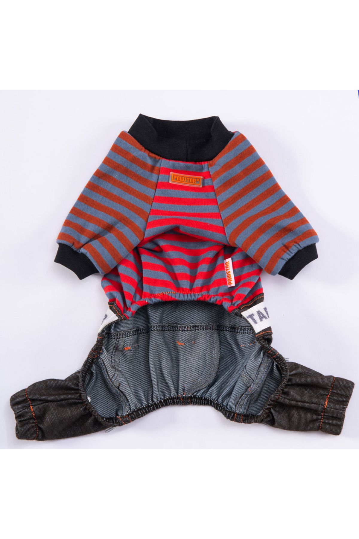 Pawstar-Indigo Foodie Dog Jumpsuit Dog Outfit Cat Outfit 5