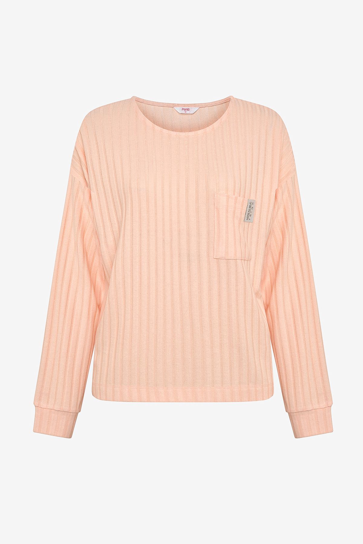 Penti-Cozy Rib Pink Sweatshirt 1