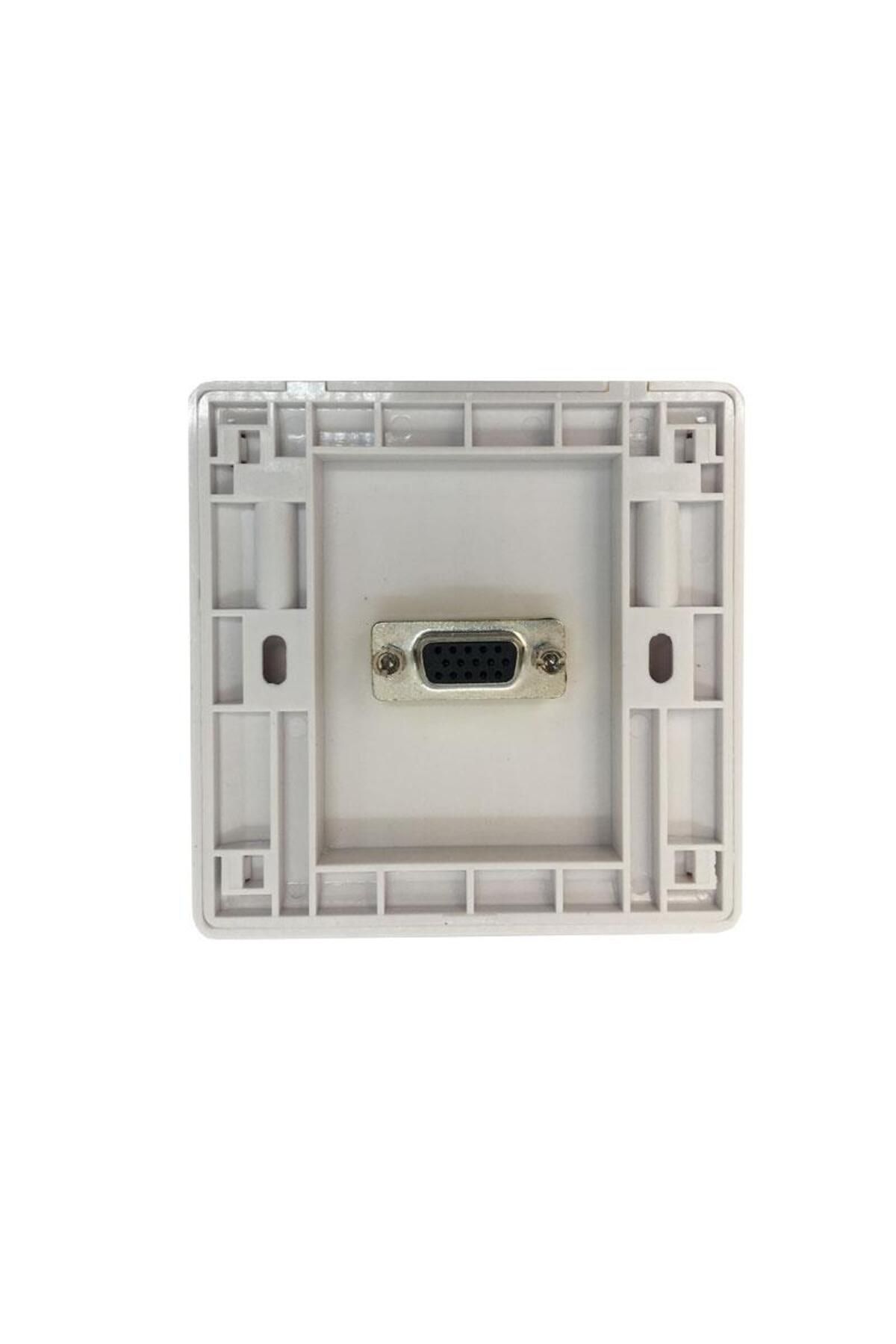 KEEPRO-مقبس VGA مثبت على الحائط - مقبس VGA أنثى مثبت على الحائط 4