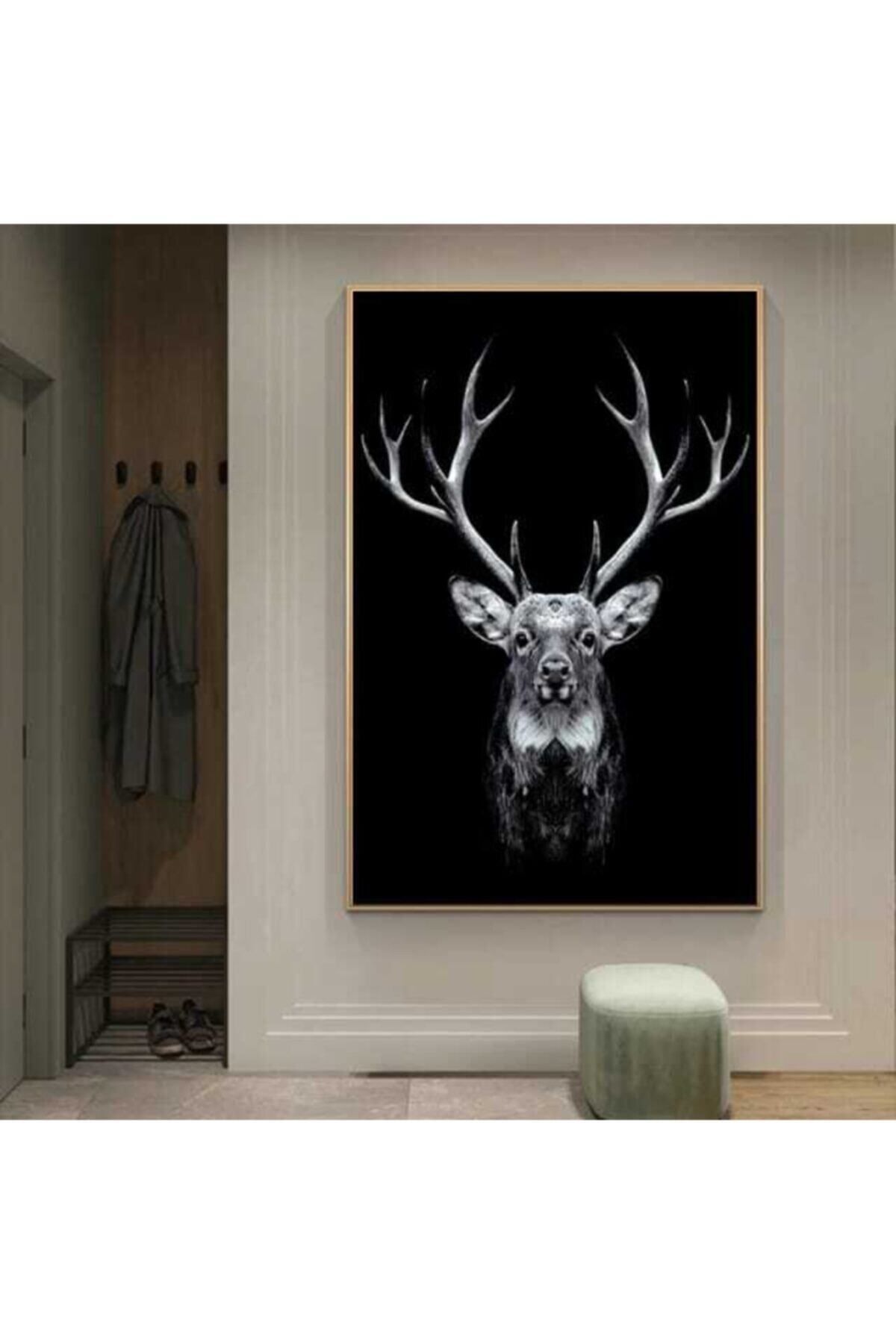 Vividale Dekoratif Deer Kanvas Tablo