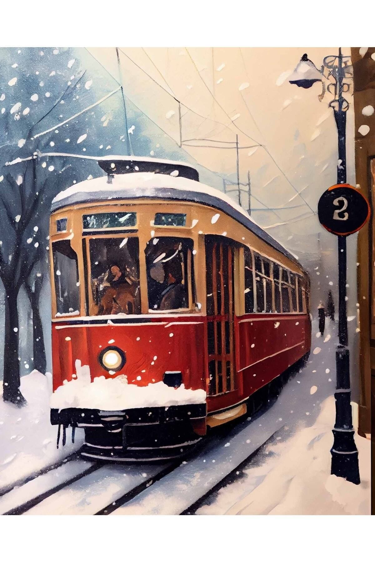 Vividale Kar Altında Tramvay