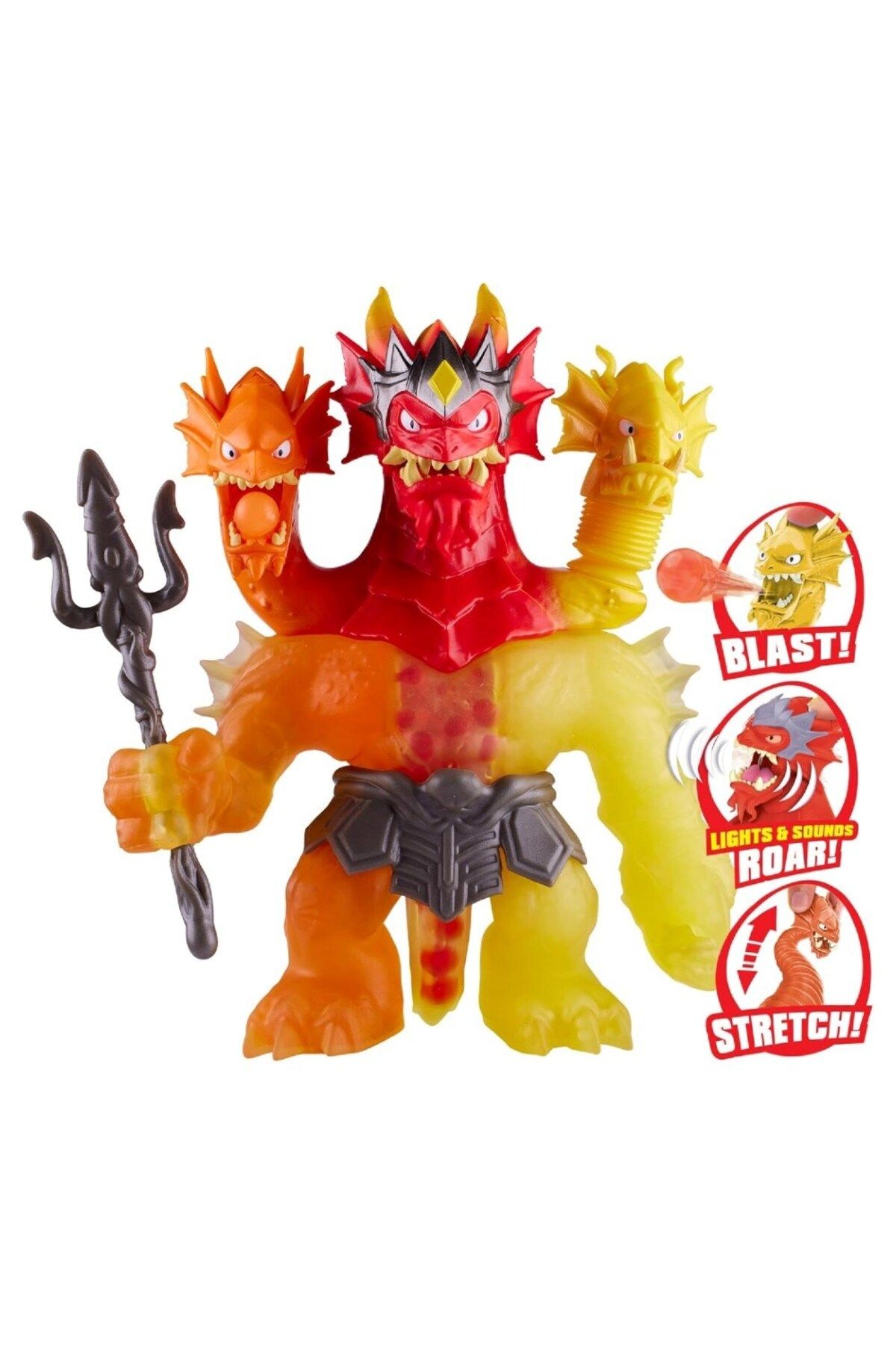 Goojitzu-Heroes of Goo Jit Zu Stretch Strikers King Hydra Figure 2