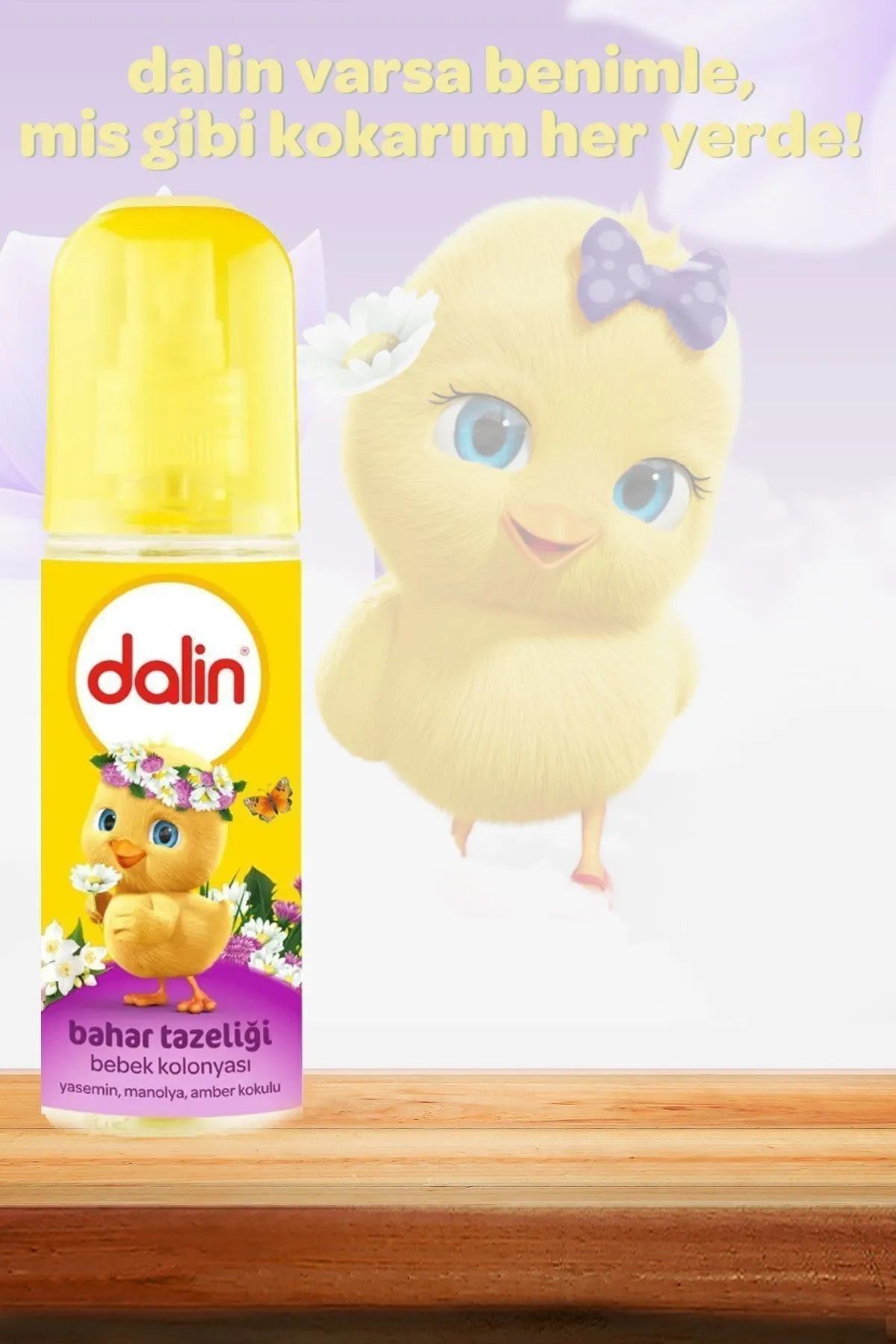 Dalin x 3 Adet Bahar Tazeliği Kolonya 150 ml