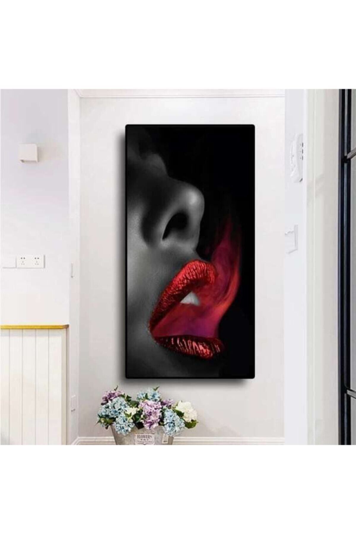 Vividale Dekoratif Lips Kanvas Tablo
