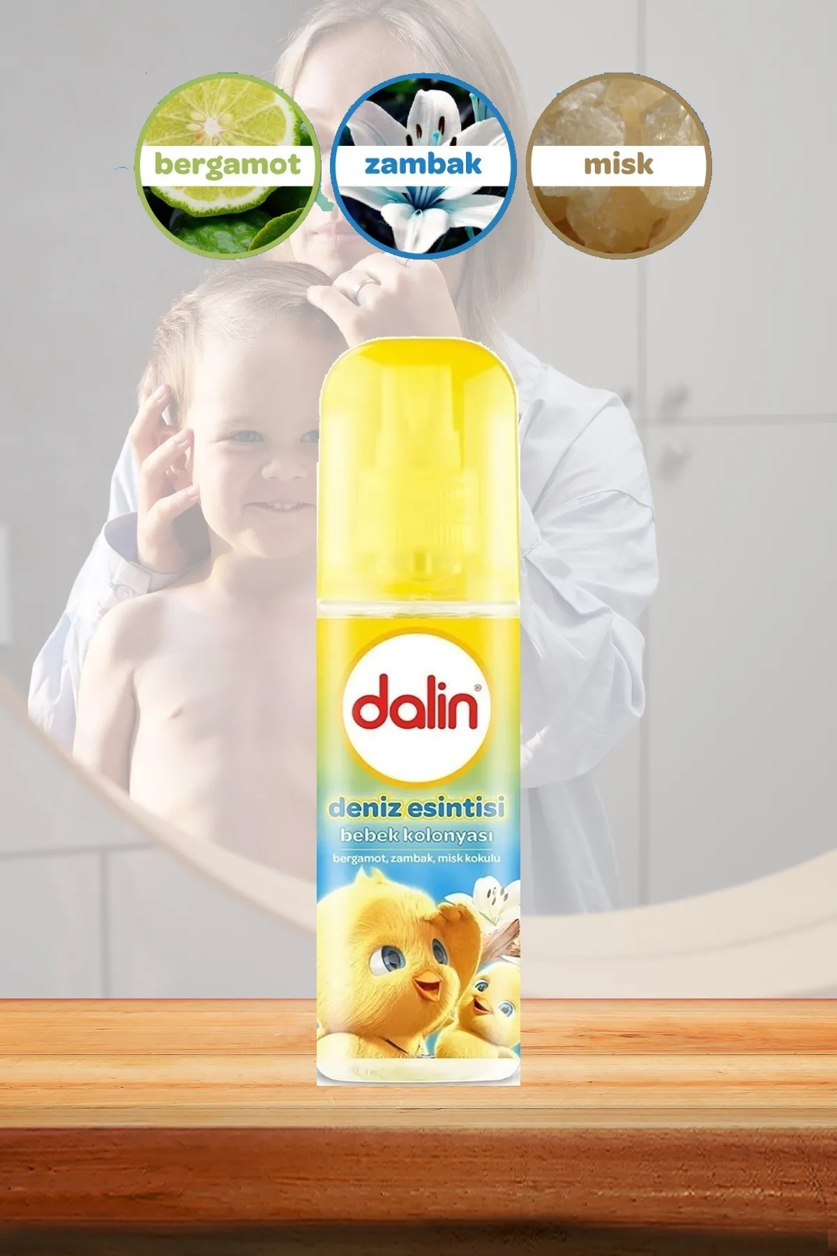 Dalin x 4 Adet Deniz Esintisi Kolonya 150 ml fotoğrafı 5 (önizleme)