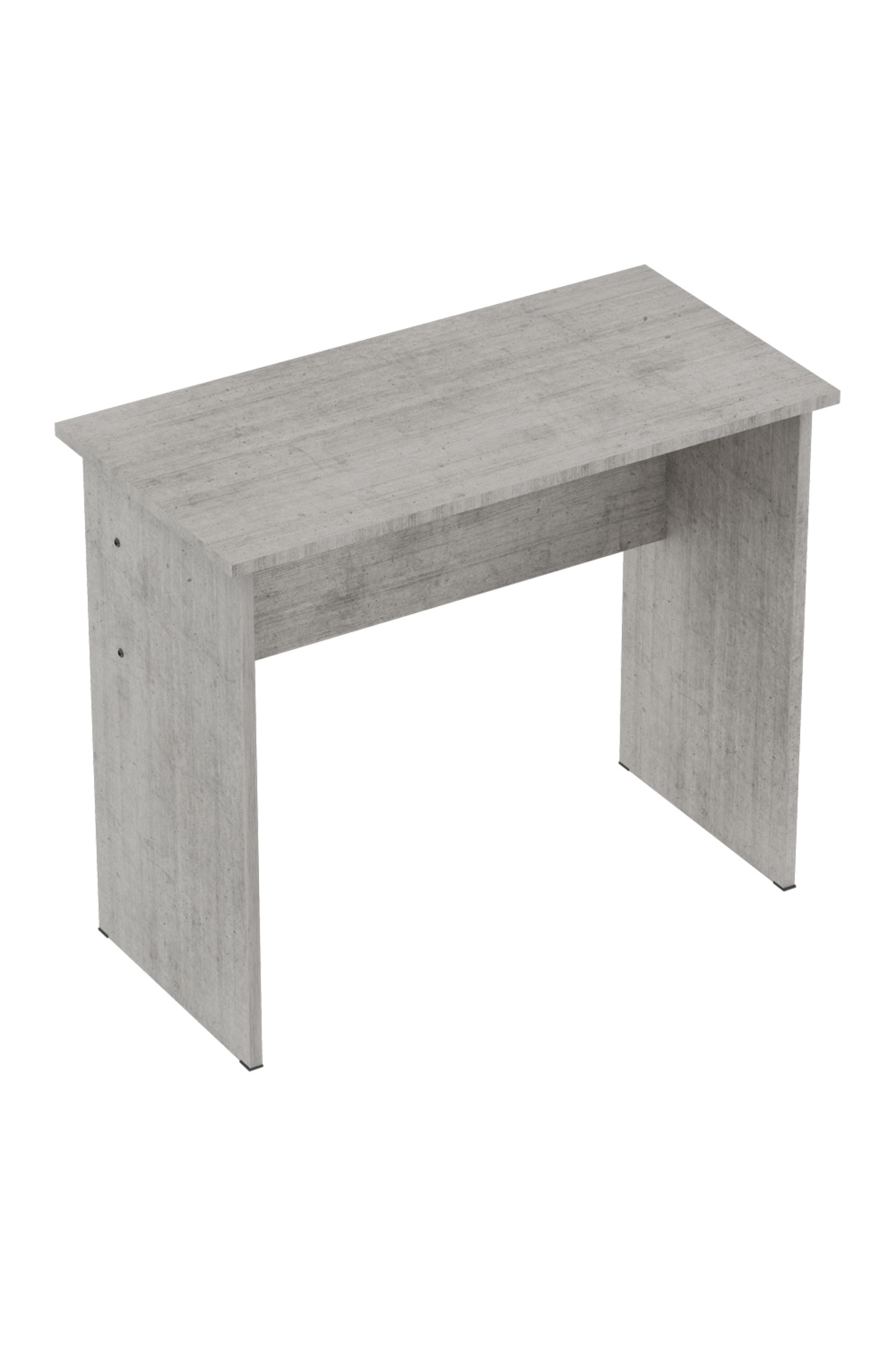 Mahmayi-طاولة دراسة MP1 حديثة مقاس 90 × 45، مكتب عادي، رمادي فاتح من Chicago Concrete 1