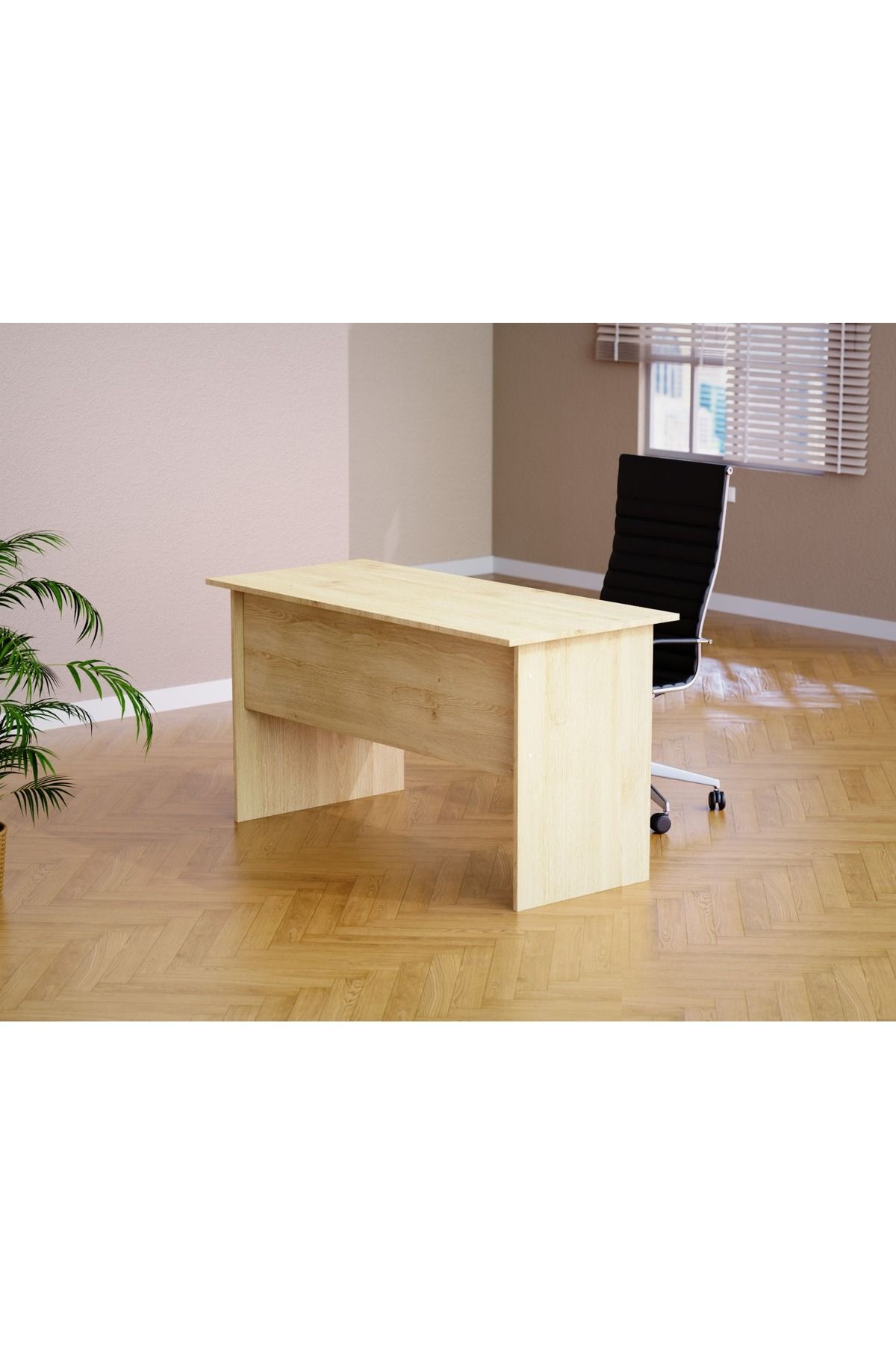Mahmayi-Desk variation for Home Office Computer Use (Oak) 5