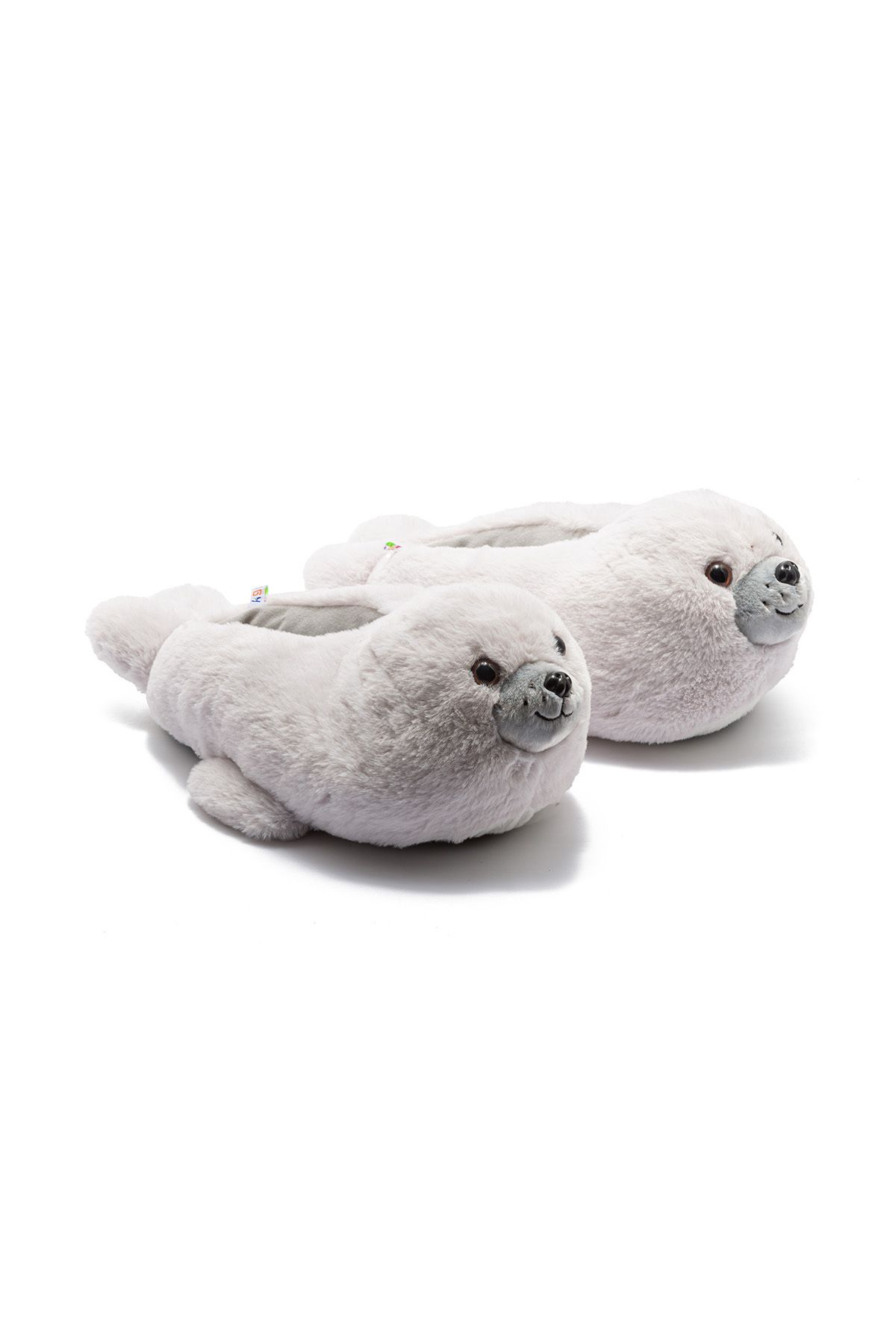 Twigy-Gray Foka Women's Animal Slippers - Size 36/41 2