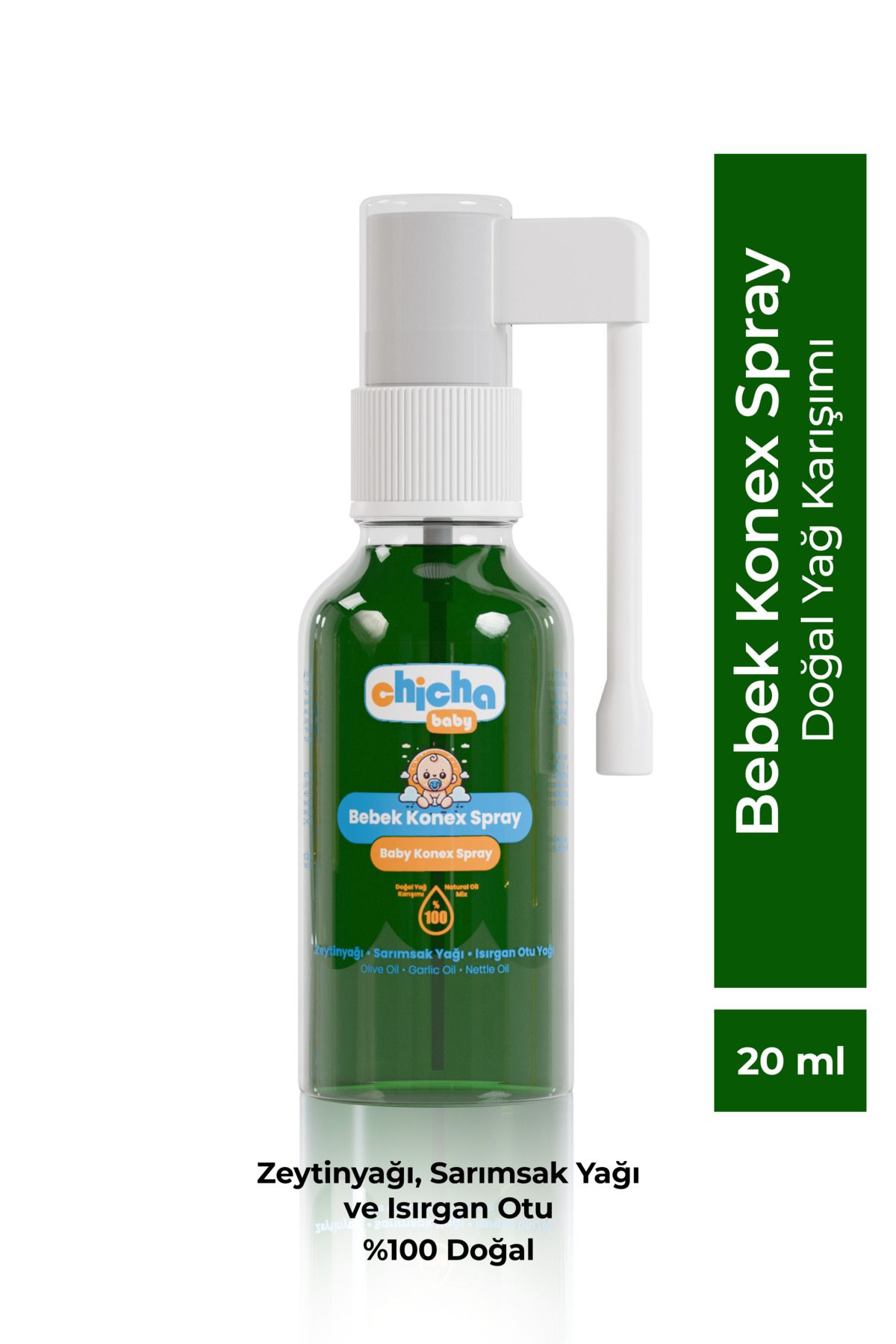 CHİCHA Chicha Baby Bebek Konex Spray Doğal Saç Bakım Yağı Konak Önleyici