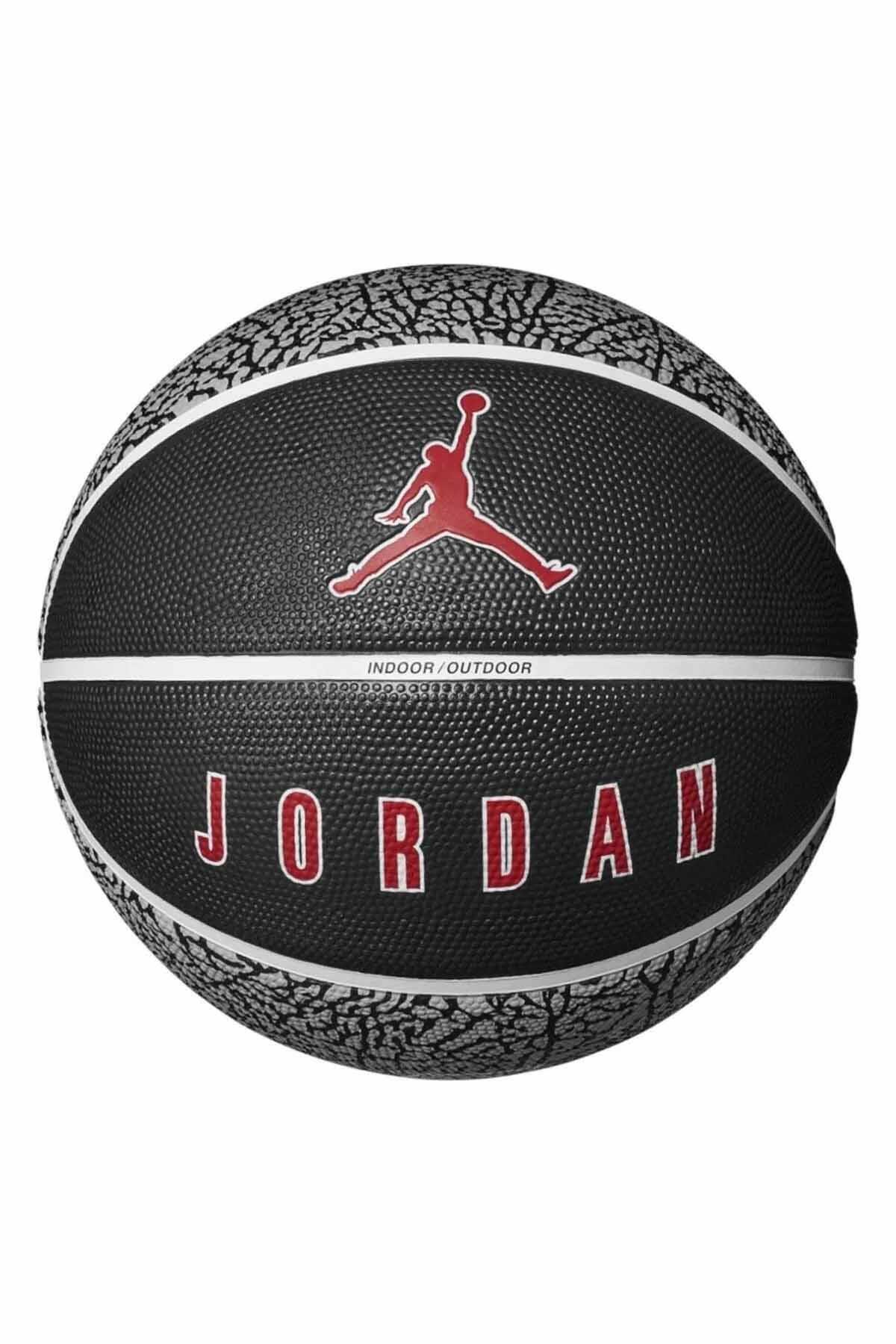 Nike Jordan Playground 2.0 8P Deflated Wolf Unisex Basketbol Topu J.100.8255.055.07-Siyah