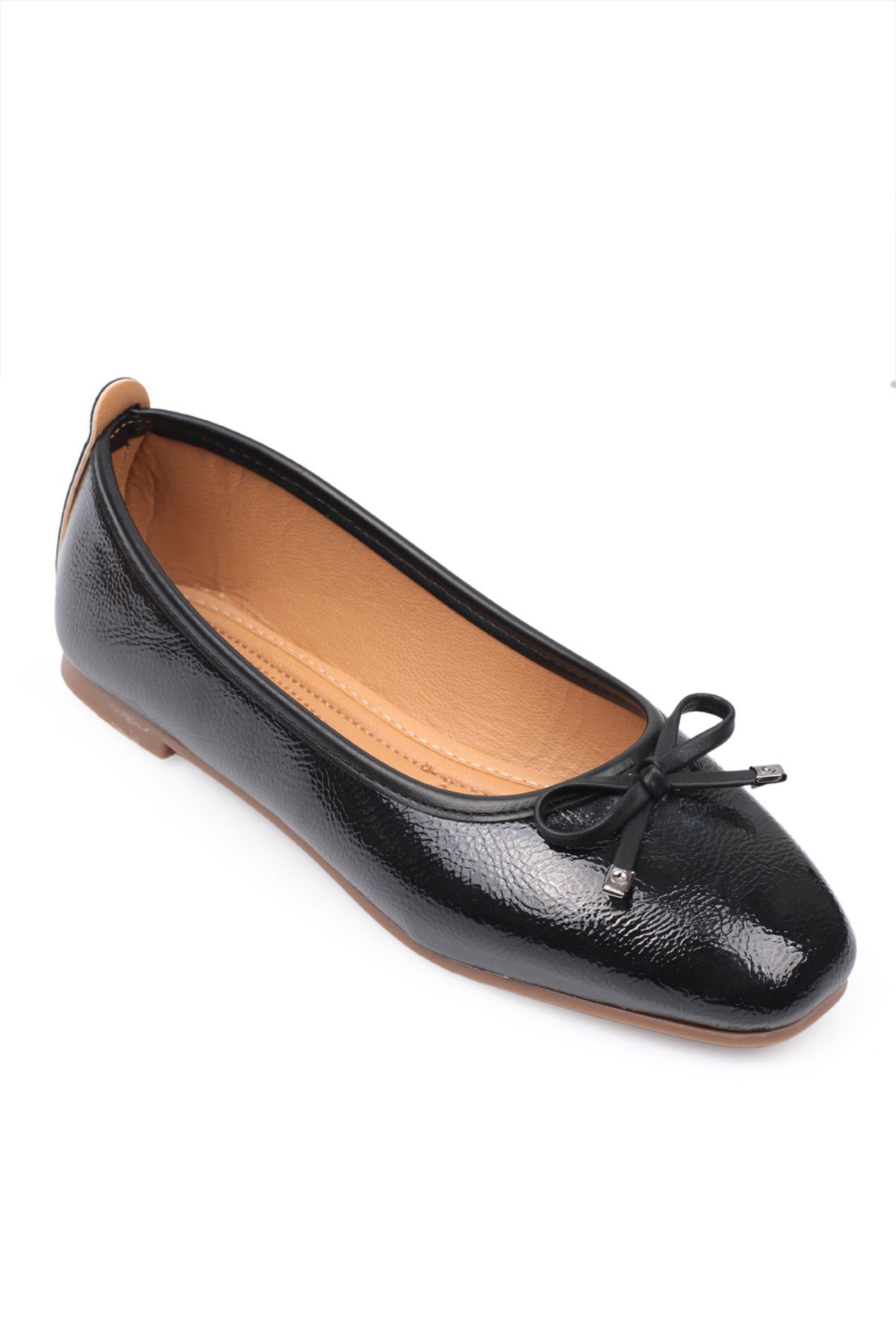 Capone Outfitters-Hana Trend Damen-Ballerinas mit Faltenmuster 5