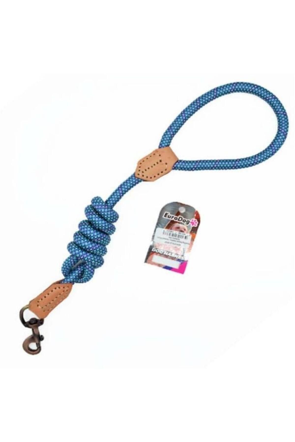 O Dog Eurodog Köpek Uzatma Tasması 14mmx120 Cm Reflektörlü Mavi - 454-VY015-MAVI