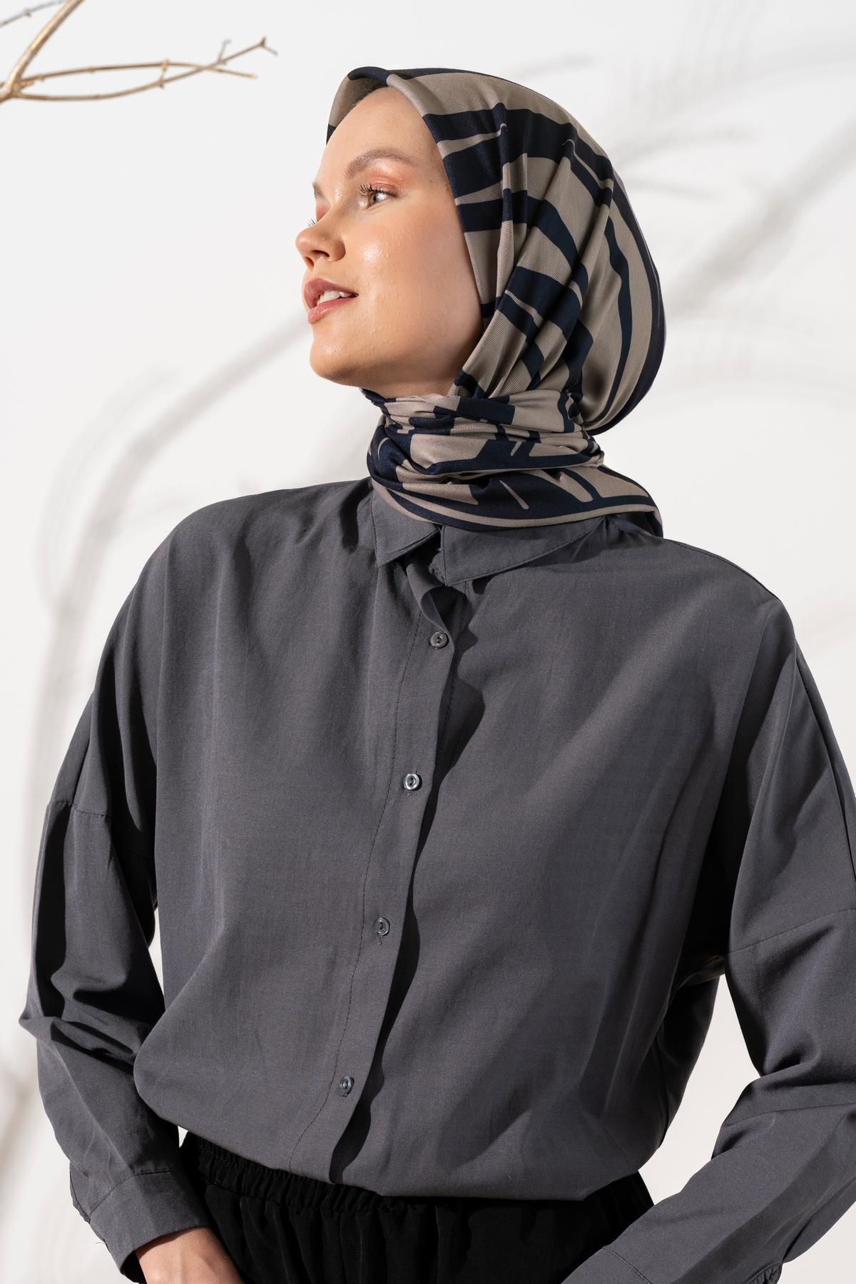 روسری زنانه نرم الگوی گورخر JAWEL