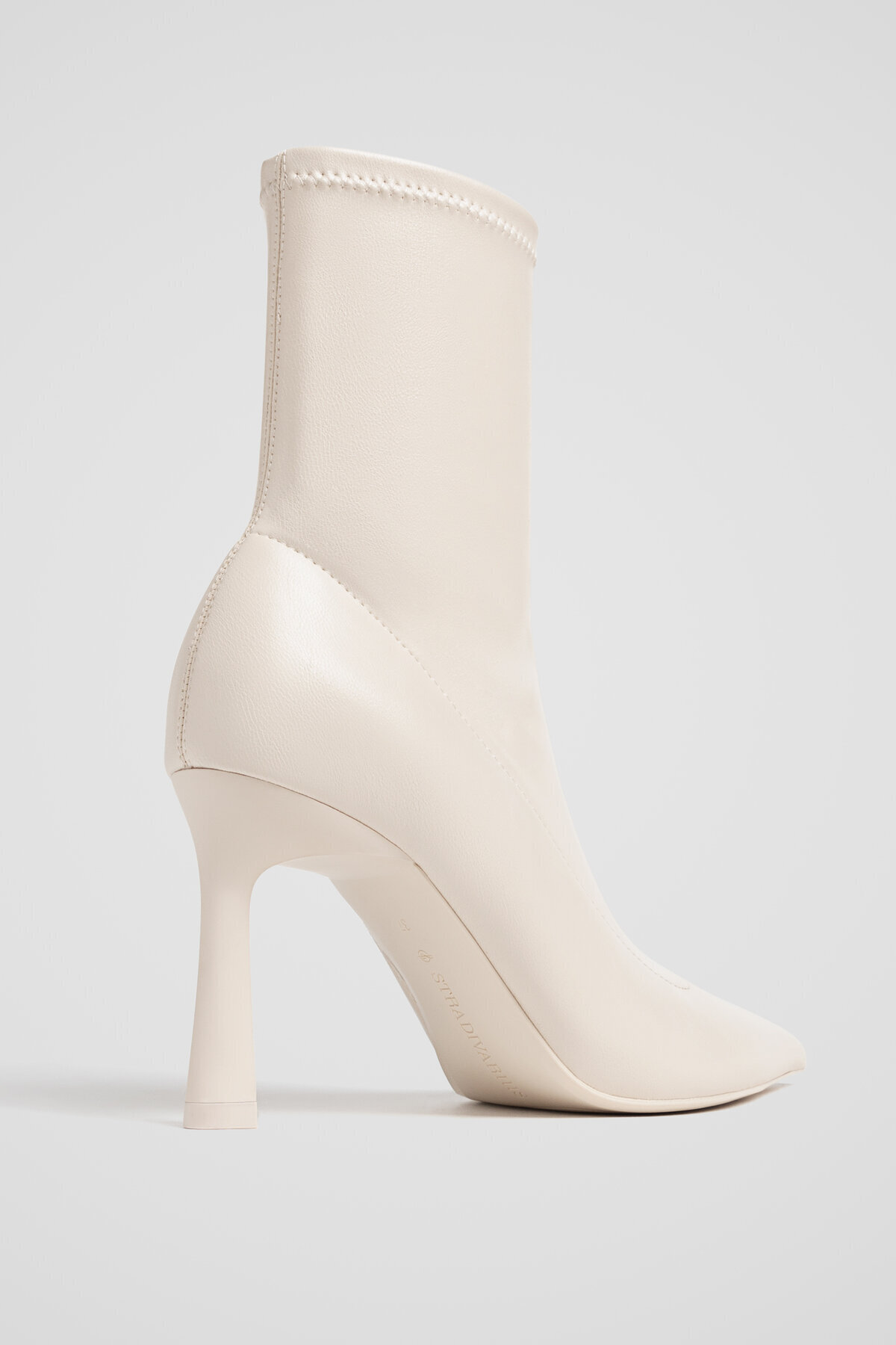 Stradivarius-Stiletto heel stretch ankle boots 4