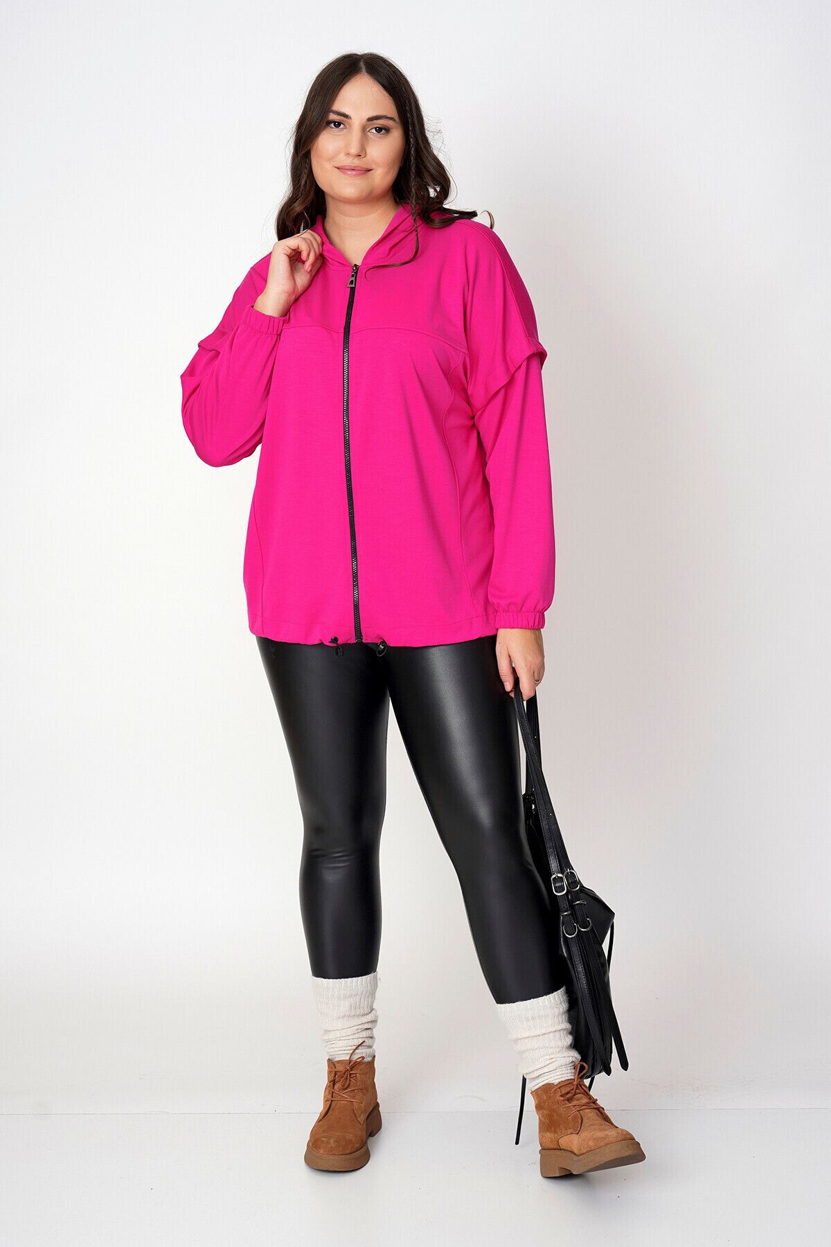 Büyük Moda-CARDIGAN CU TEXTURA MOALE 4