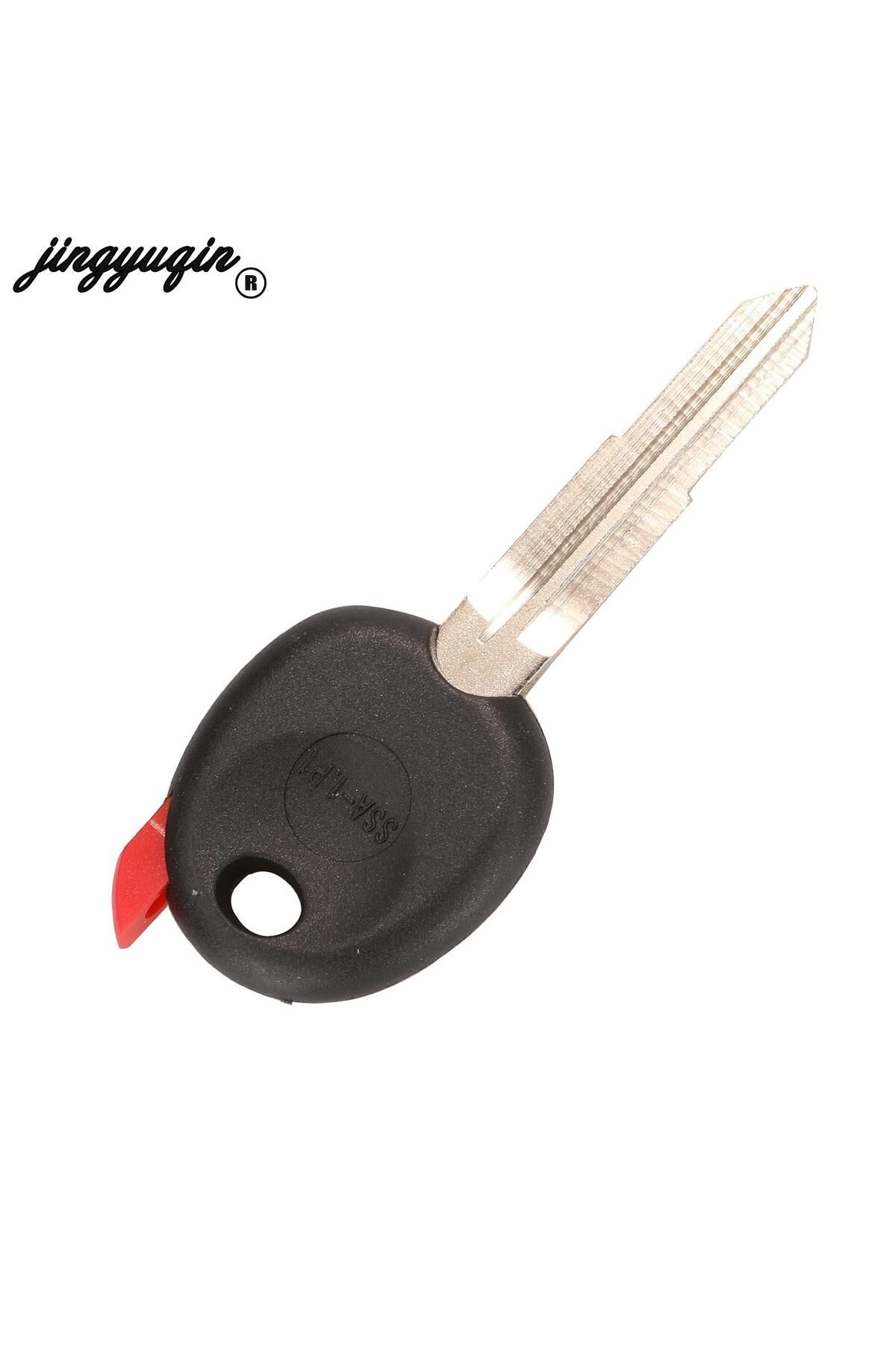 jingyuqin-Remote Car Key Shell Fob Case For Ssangyong Actyon Kyron Rexton No Chip With Uncut Blad... 3