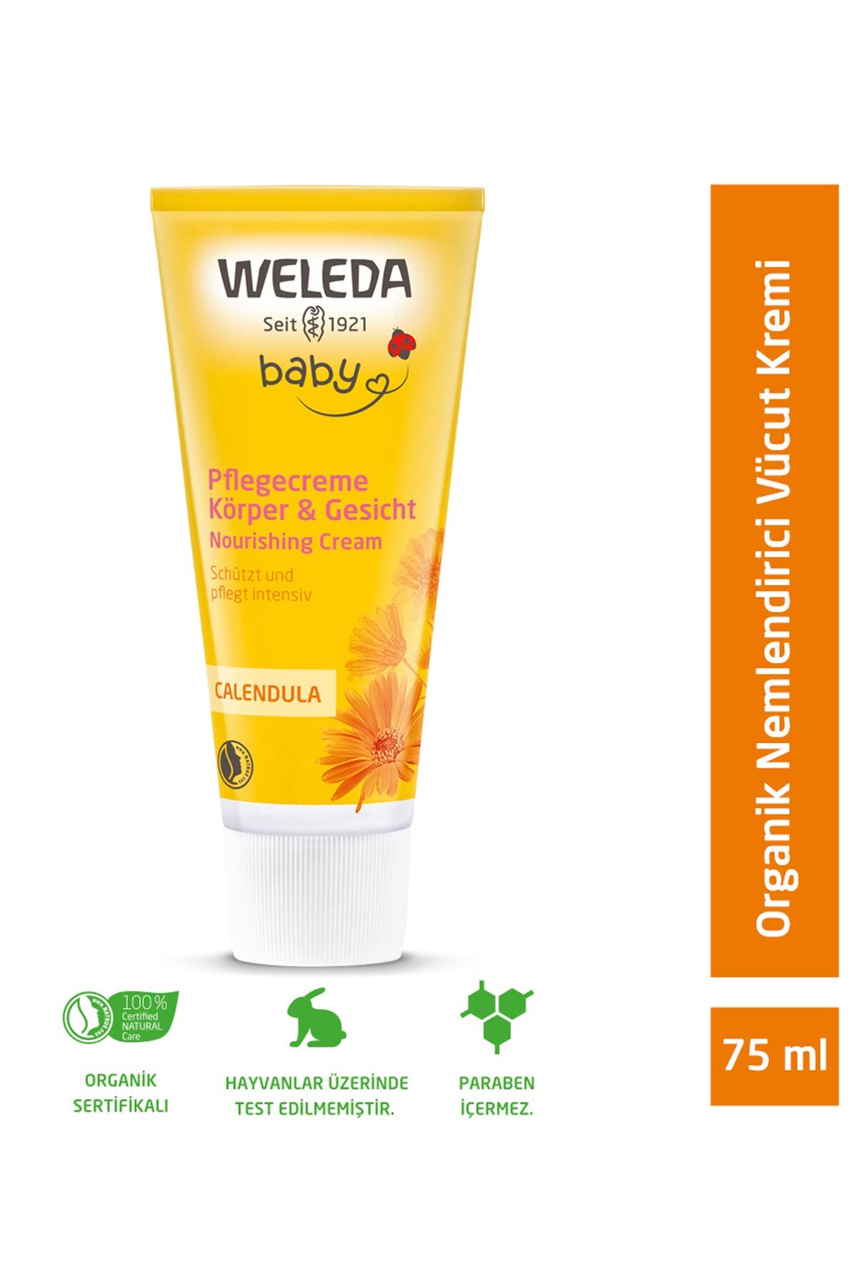 Weleda Calendula Organik Vücut Kremi 75 ml - Fiyatı, Yorumları