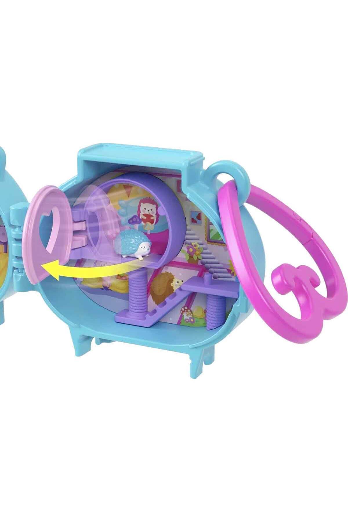 Polly Pocket Sevimli Hayvanlar Kompakt Oyun Seti GYV99 - Kirpi