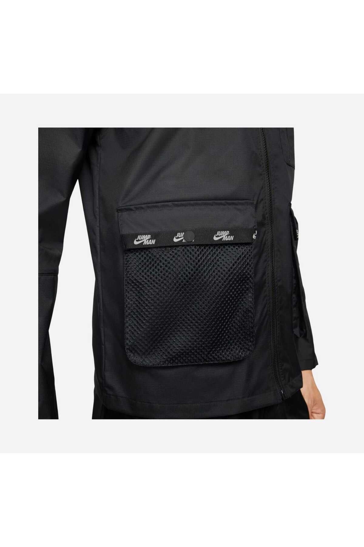 Nike-Jordan Men's Jumpman Statement Waterproof Unlined Jacket 8