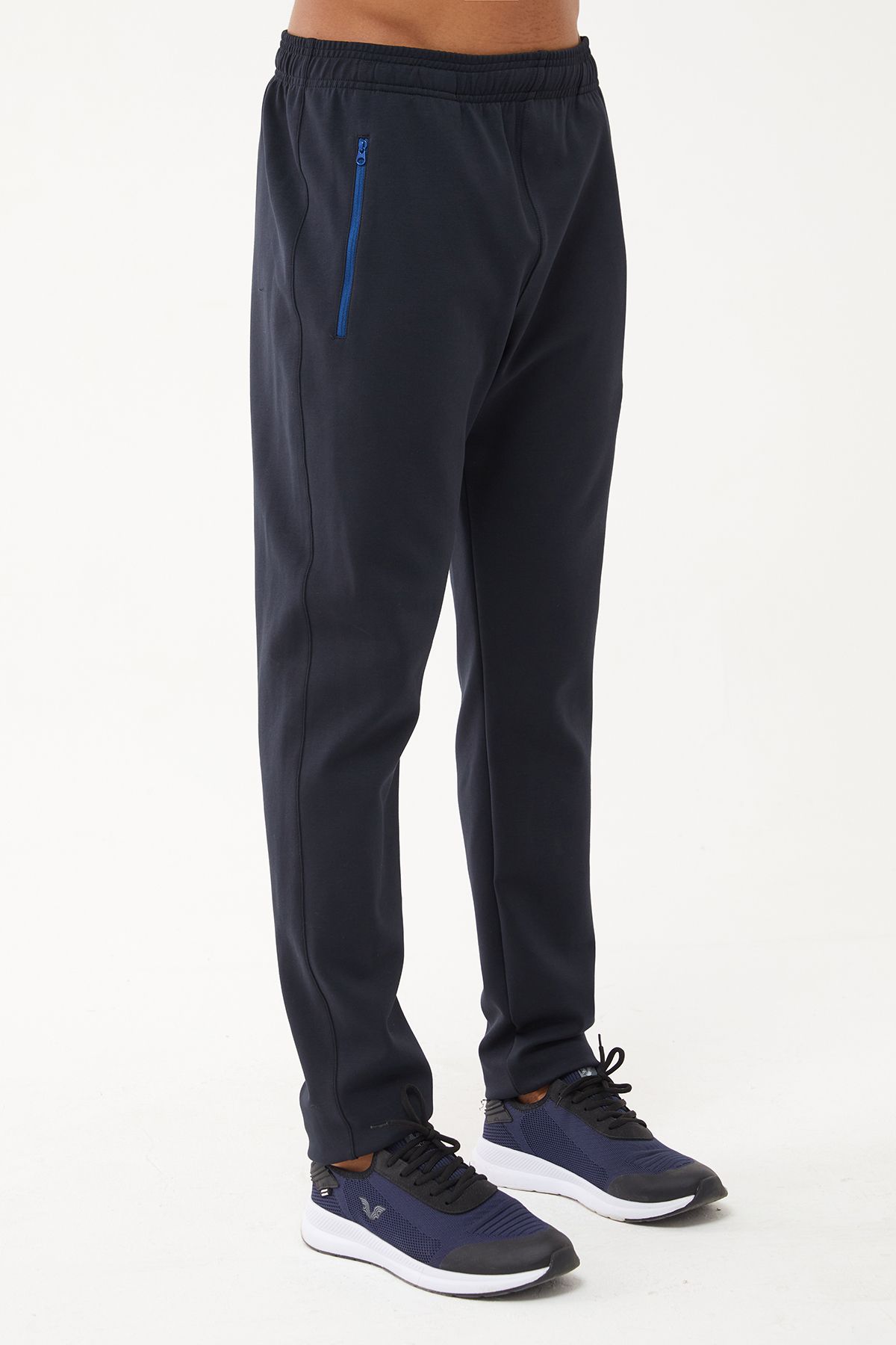 bilcee-Men's Casual Cotton Tracksuit Set - Hooded, Zippered, Lycra, Straight Leg 1525 3