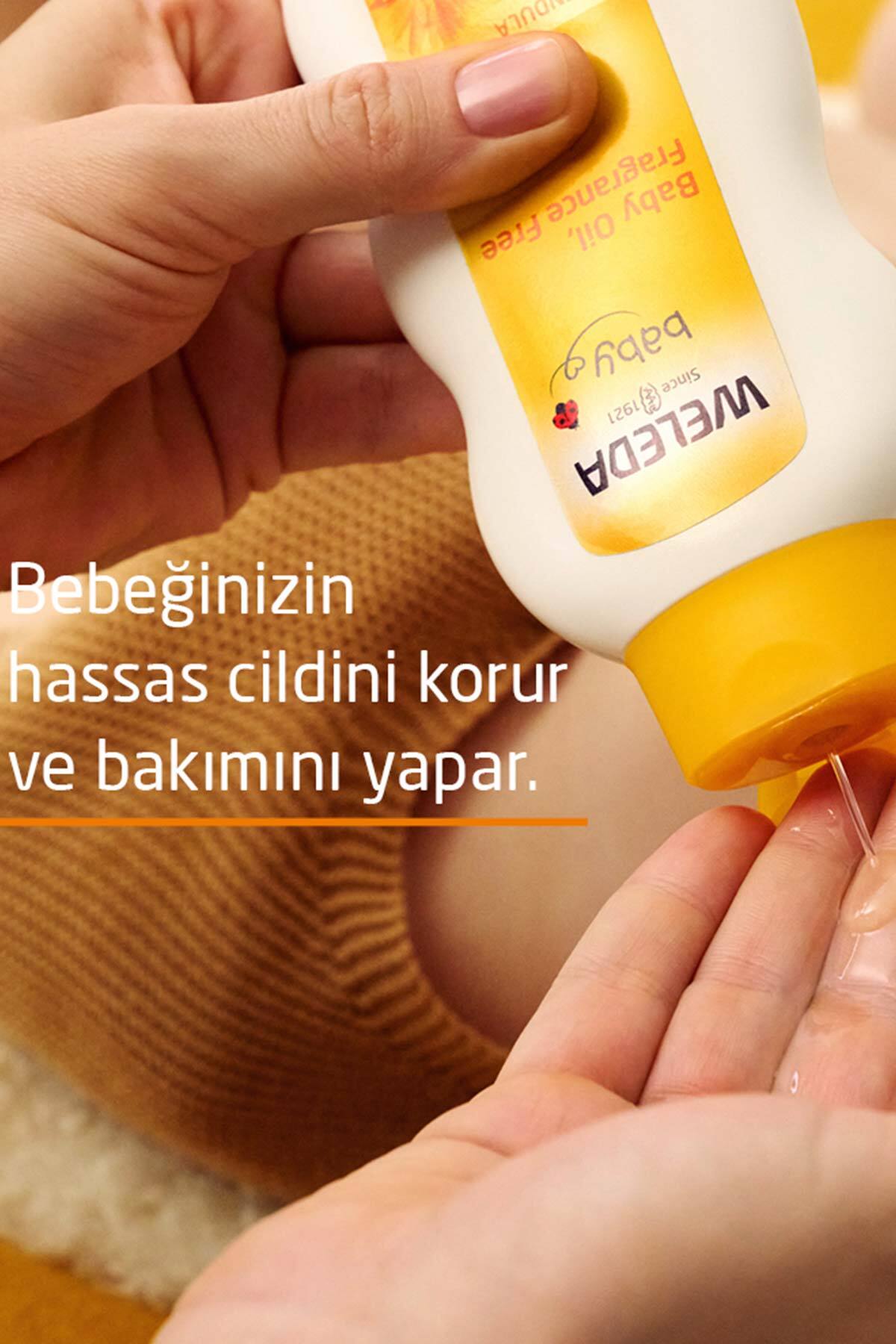 Weleda Calendula Organik Bebek Yağı 200 ml Parfümsüz fotoğrafı 4 (önizleme)