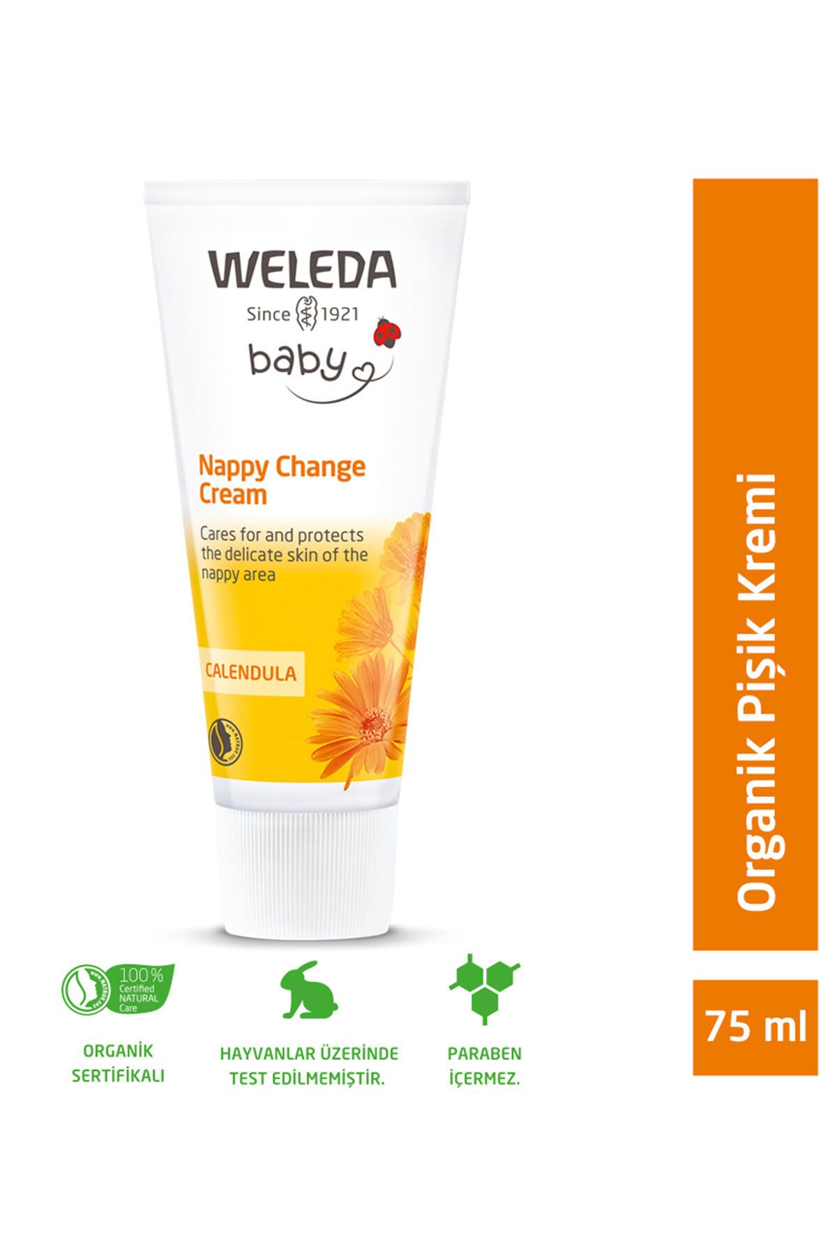 Weleda Calendula Organik Pişik Kremi 75 ml