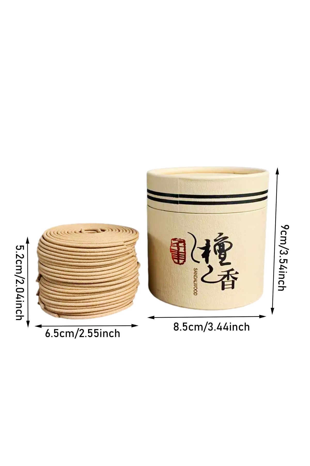 Choice-1 box of natural sandalwood incense incense cliff cypress long lasting disc incense, bedroom livi... 8
