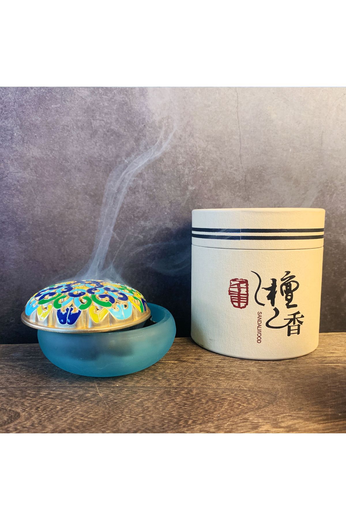 Choice-1 box of natural sandalwood incense incense cliff cypress long lasting disc incense, bedroom livi... 1