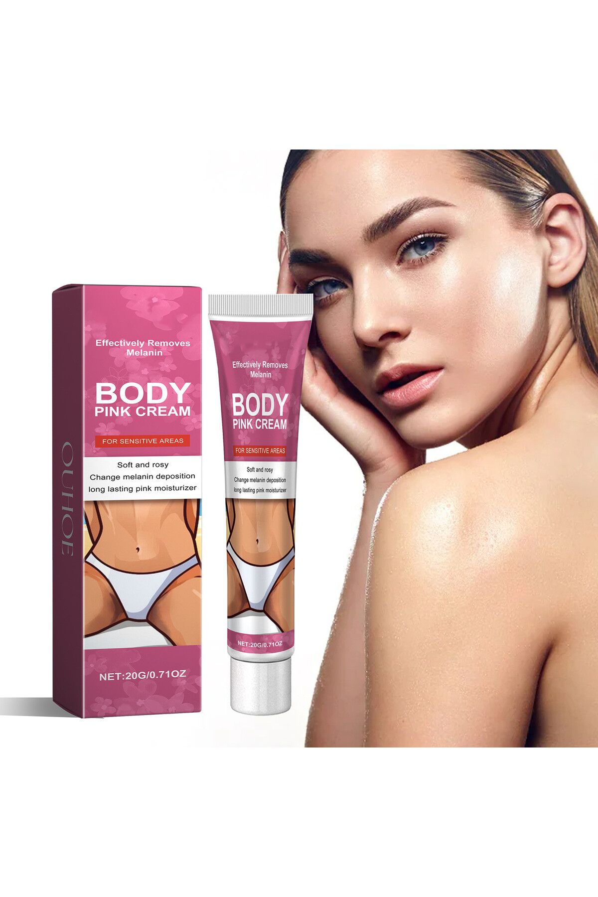 Choice-Bleaching Body Cream Inner Thigh Private Parts Bleach Serum Brighten Butt Lightening Emulsion Int... 2
