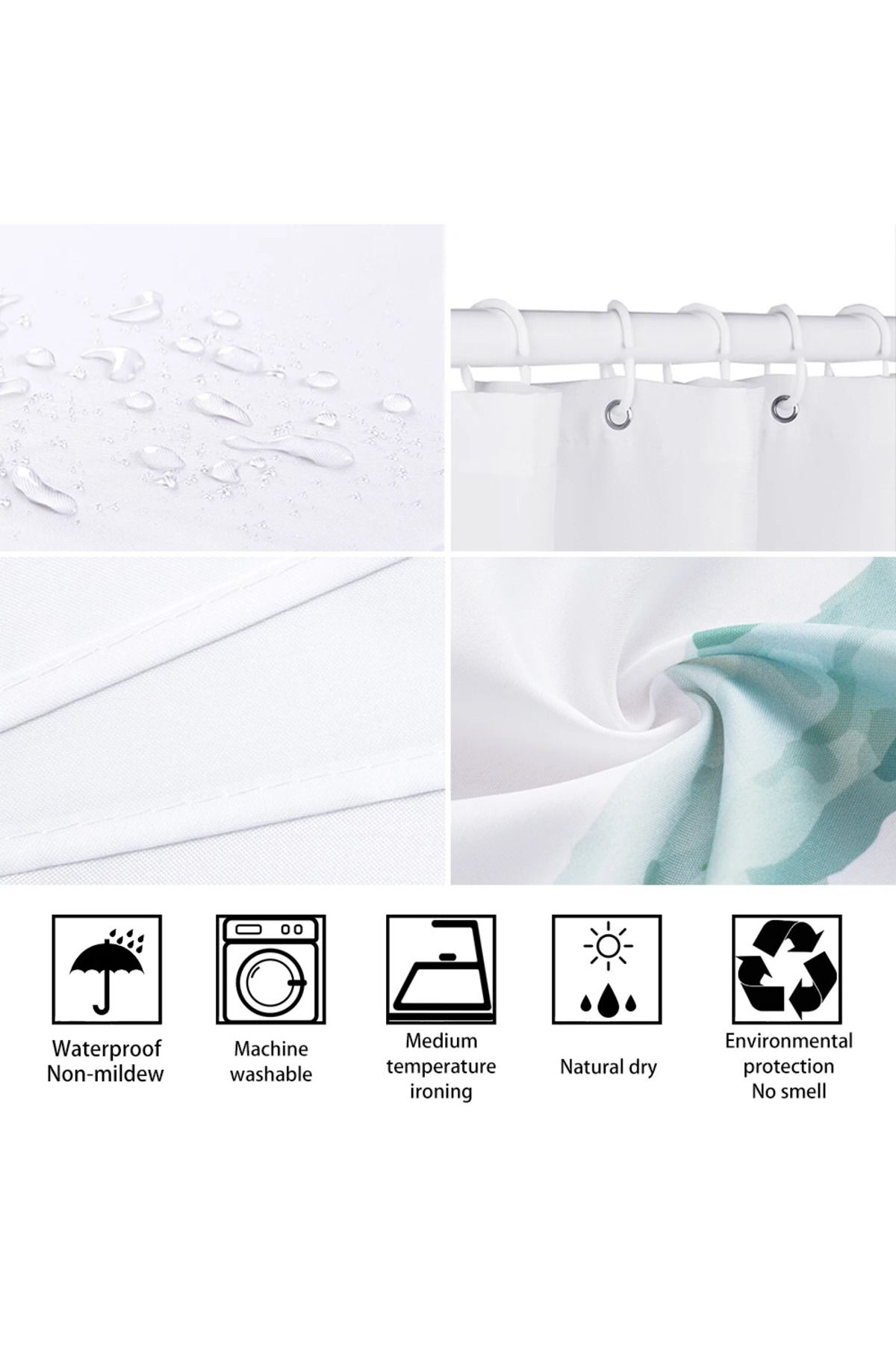 Choice-Bathroom Shower Curtain Bathroom Curtain Baltimore R-ravens Club Curtains for Bedrooms Folding Pa... 7