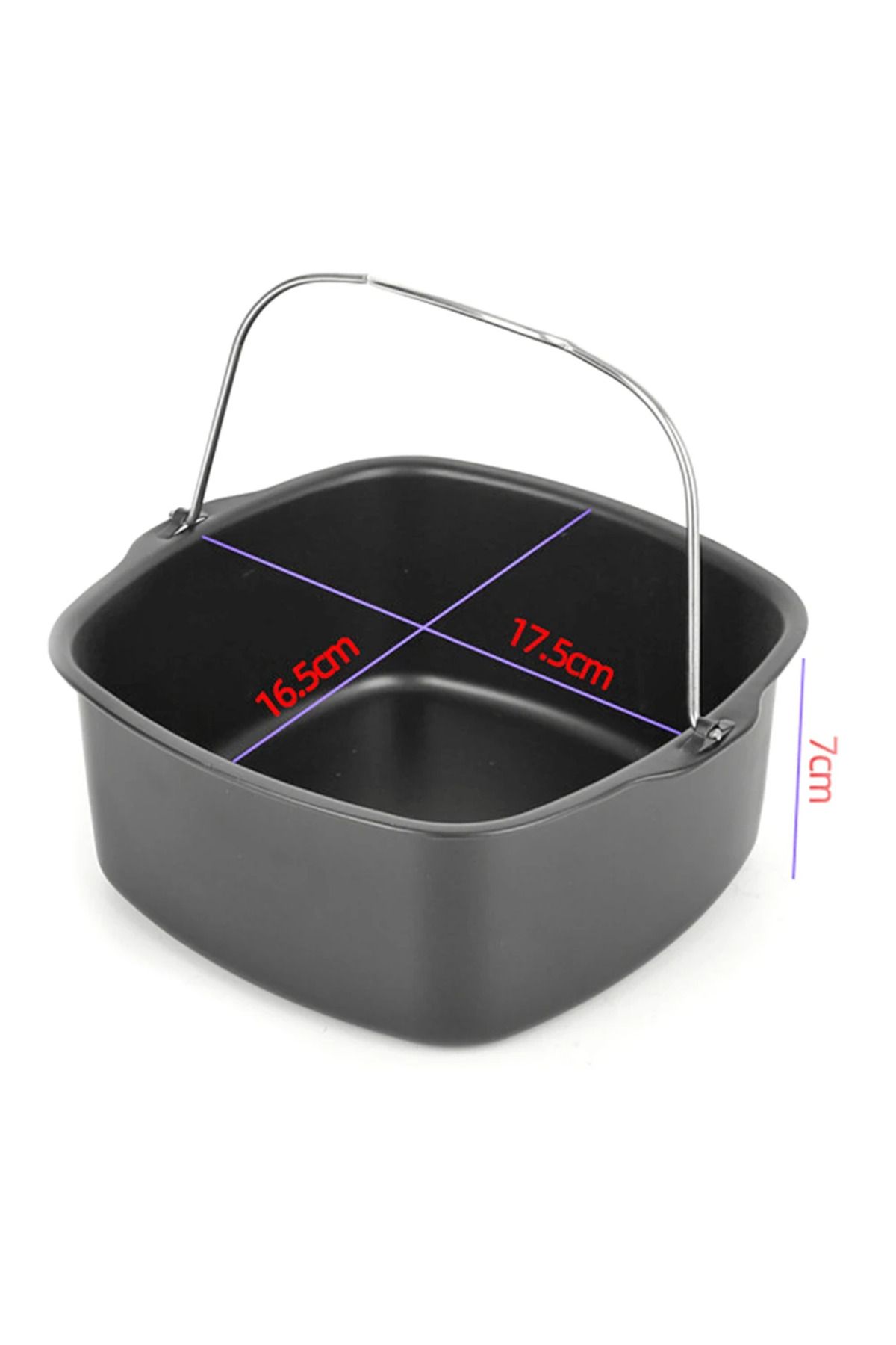 Choice-Air Fryer Non-stick Cake Baking Tray Basket for Philips Baking Dish Pan Air Fryer Kitchen Airfrye... 1