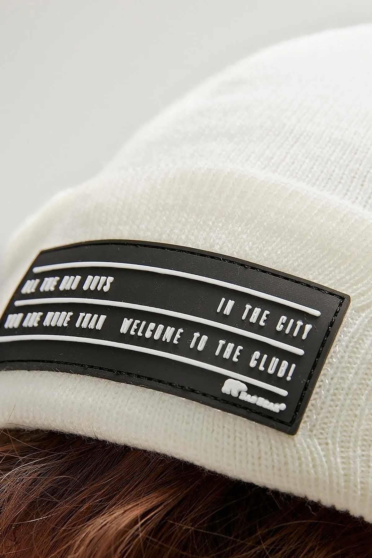 Bad Bear-Unisex Beanie Beanie Beanie Unisex Beanie 22.04.41.005byzwhite 2