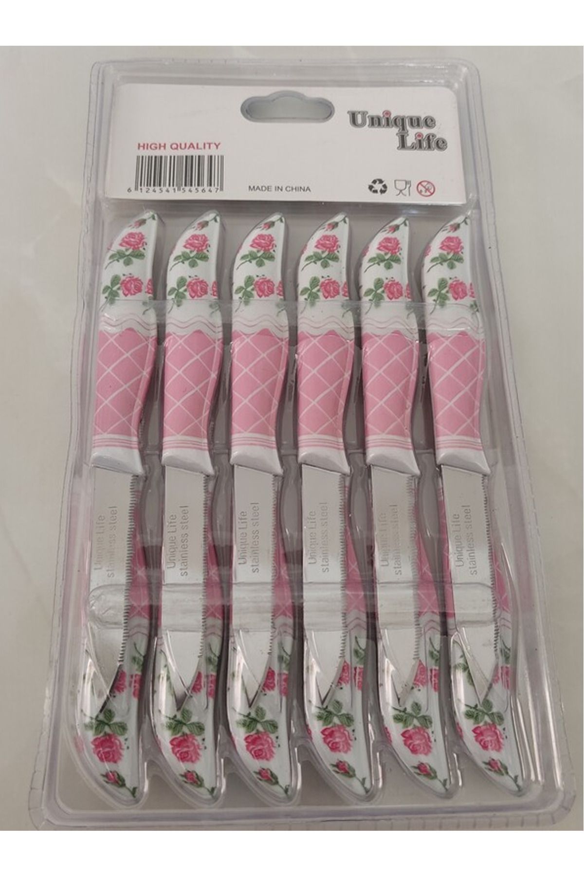 Kapamarka Salkım 12'li Perçimli Meyve Bıçağı Royaleks-69429