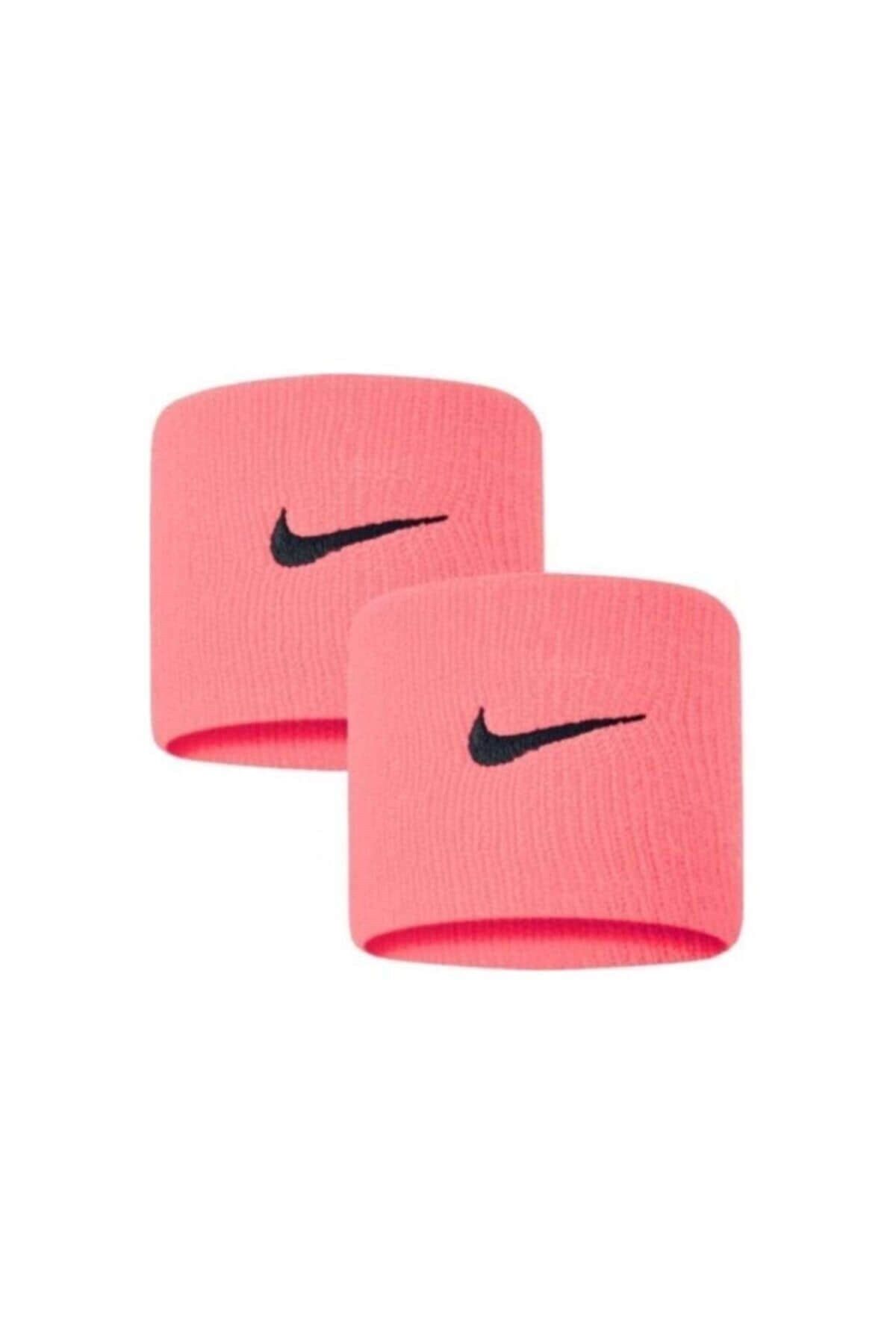 Nike Swoosh Wristbands 2 Pk Unisex El Bilekliği N.000.1565.677.os-pembe